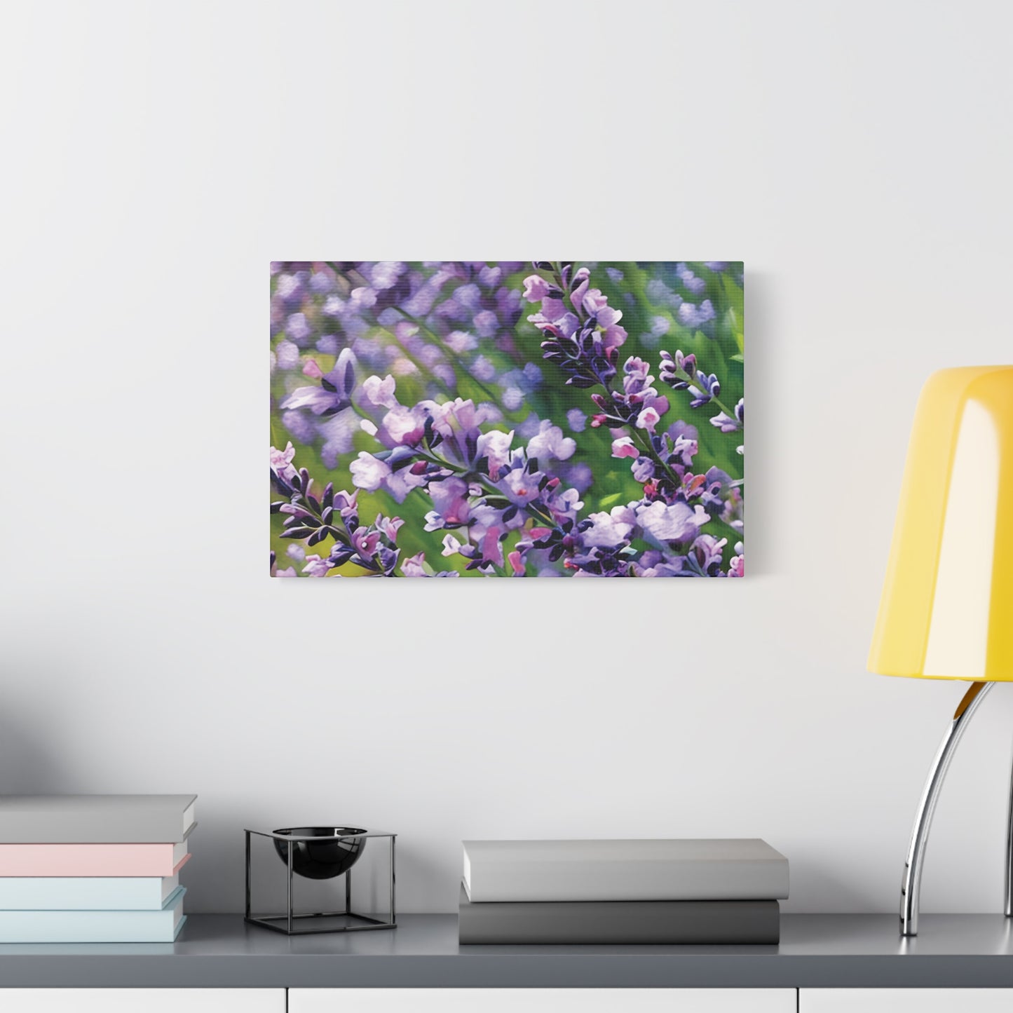 Peaceful Lavender – Photo-to-Painting Floral Wall Art