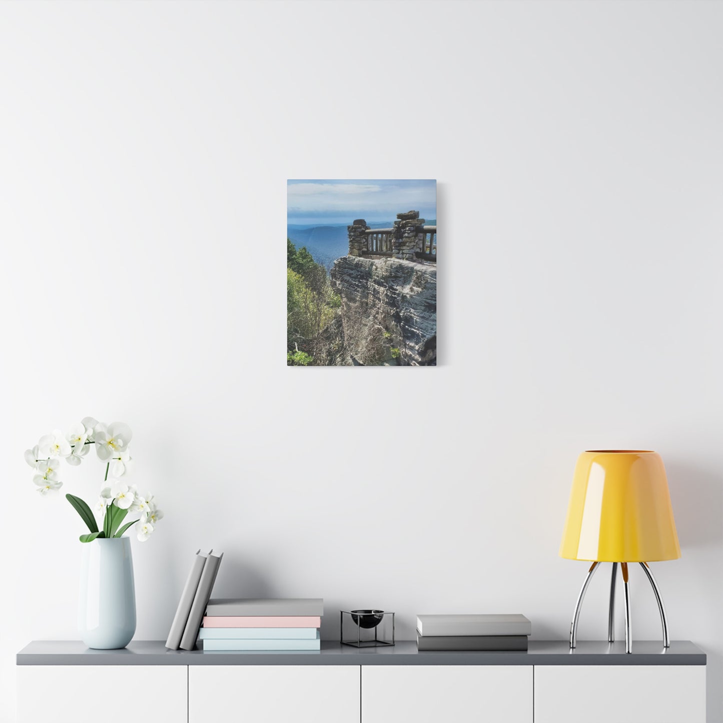 Coopers Rock in West Virginia Matte Canvas