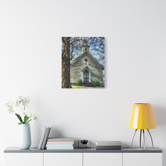 Canvas Print - Country Church in Virginia