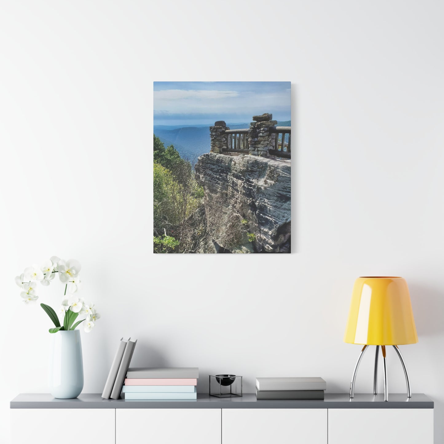 Coopers Rock in West Virginia Matte Canvas