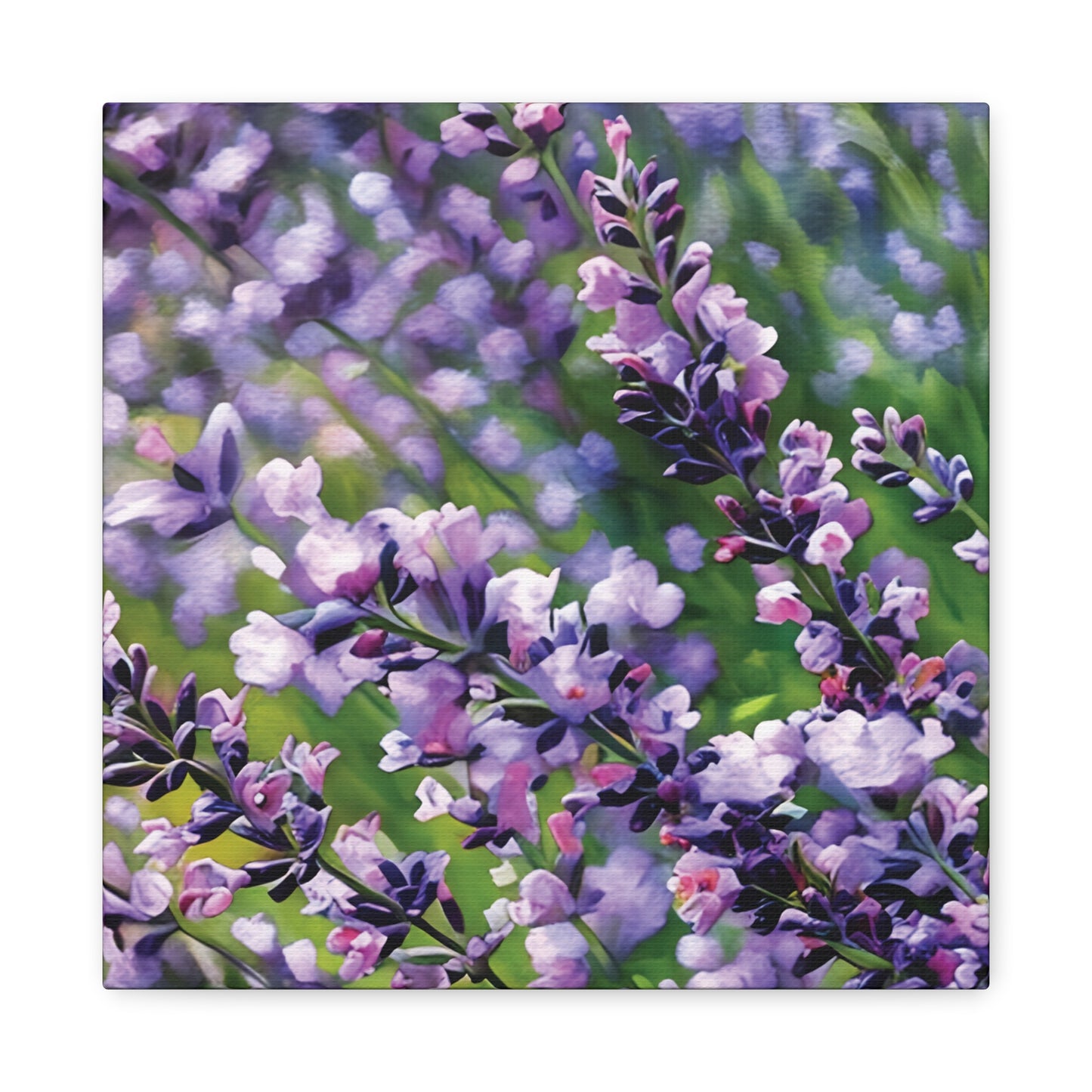 Peaceful Lavender – Photo-to-Painting Floral Wall Art