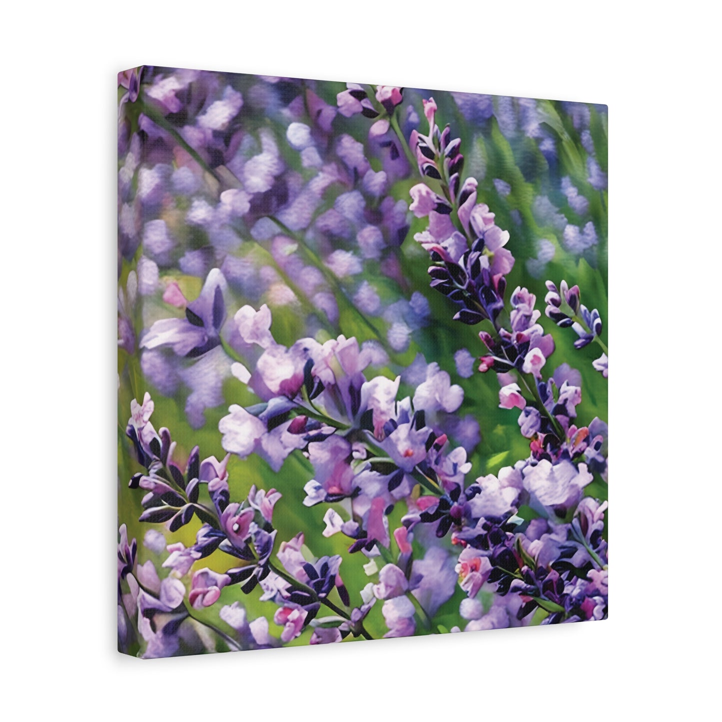 Peaceful Lavender – Photo-to-Painting Floral Wall Art