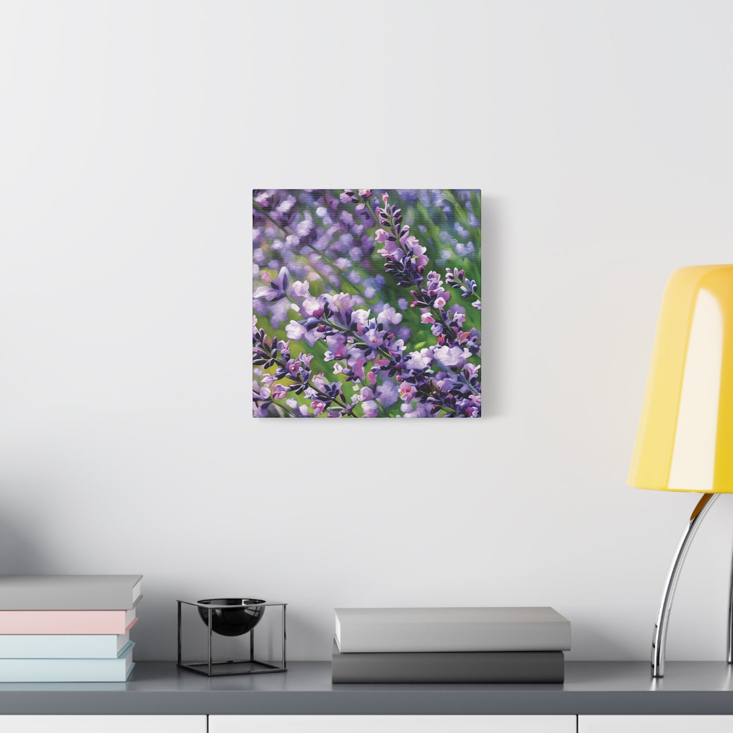 Peaceful Lavender – Photo-to-Painting Floral Wall Art