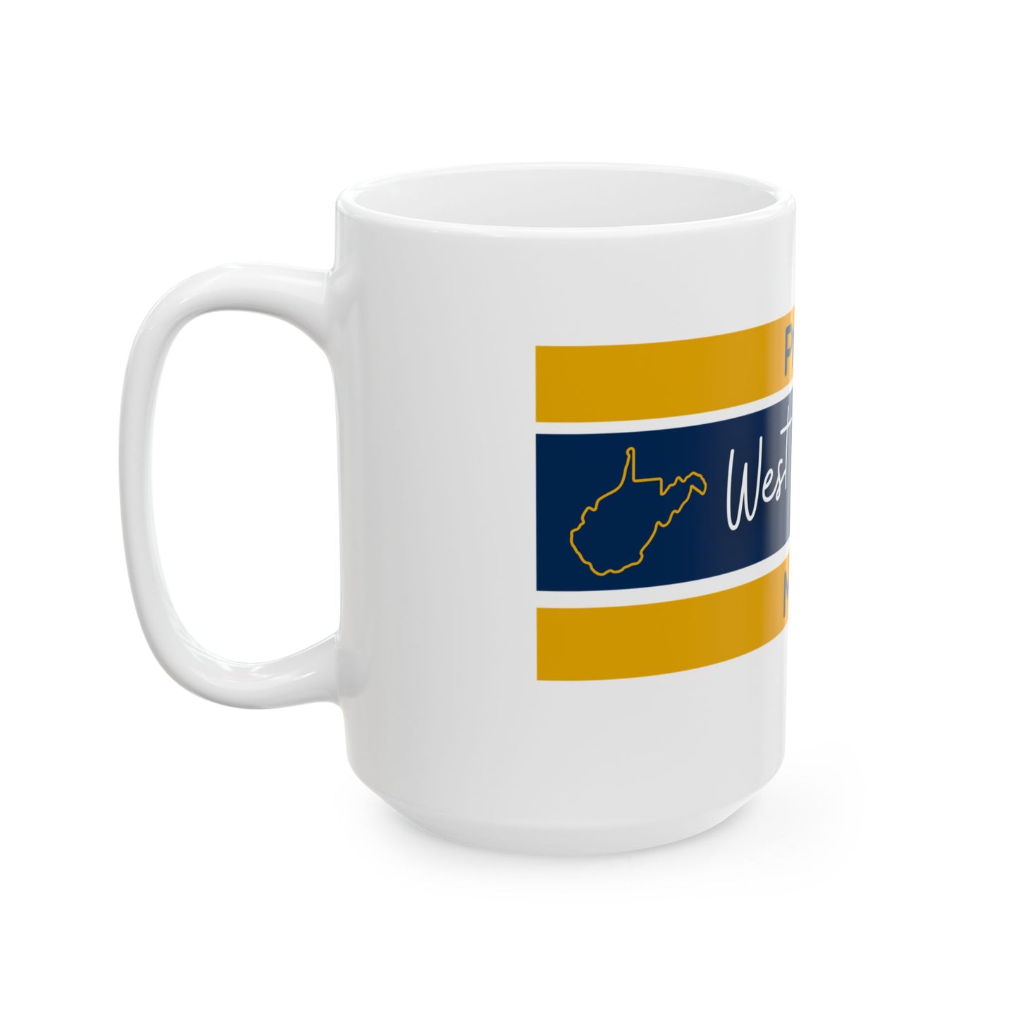 Proud West Virginia Mom Coffee Cup, Gift for Mom, Mother's Day Present, Kitchen Drinkware, Tea Mug