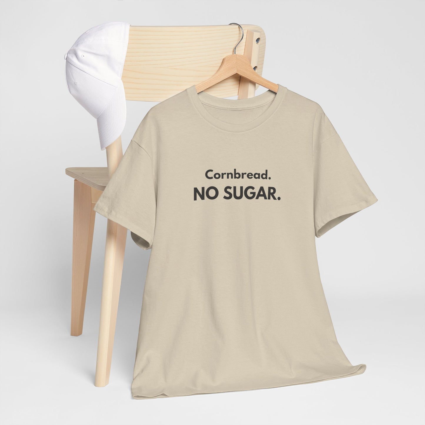 Cornbread No Sugar T-Shirt | If It’s Sweet It Ain’t Cornbread Tee | Funny Southern Shirt | Appalachian Humor | Controversial Food Shirt
