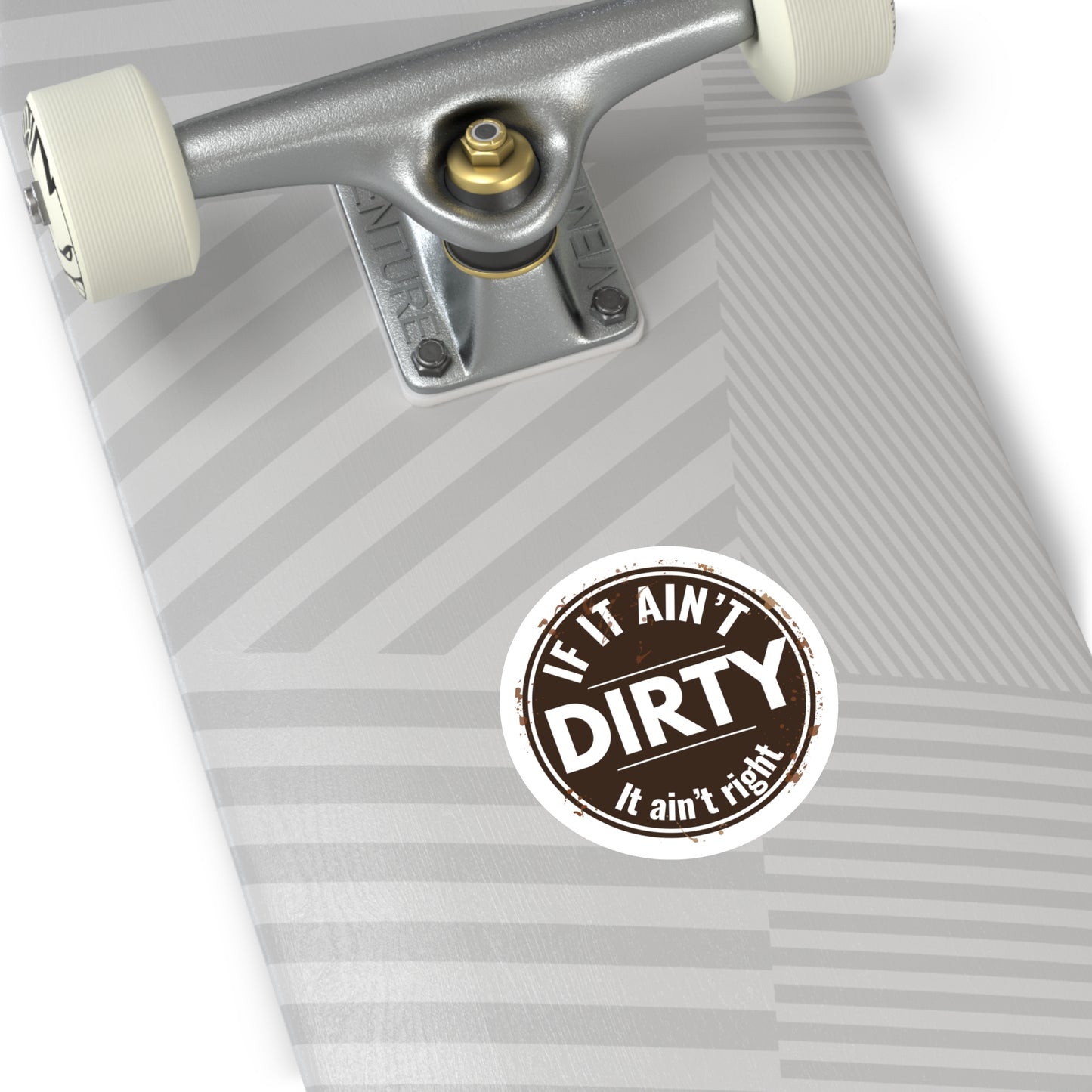 If It Ain’t Dirty It Ain’t Right Sticker | ATV Mud Life Decal | 4x4 Off Road Vinyl Sticker | UTV Trail Riding Gift | Truck Cooler Toolbox Decal