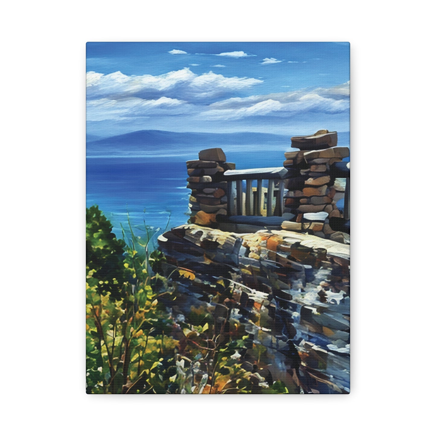 Coopers Rock West Virginia Canvas Wall Art