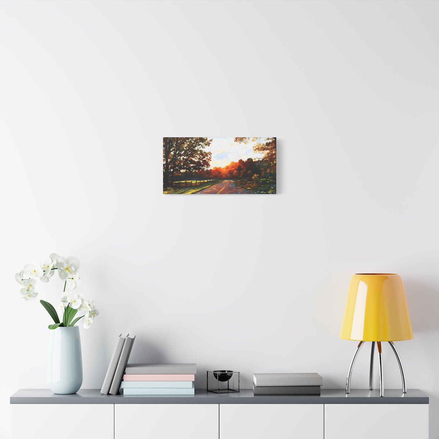 Blue Ridge Parkway Watercolor Canvas | Appalachian Wall Art from 304 in the House