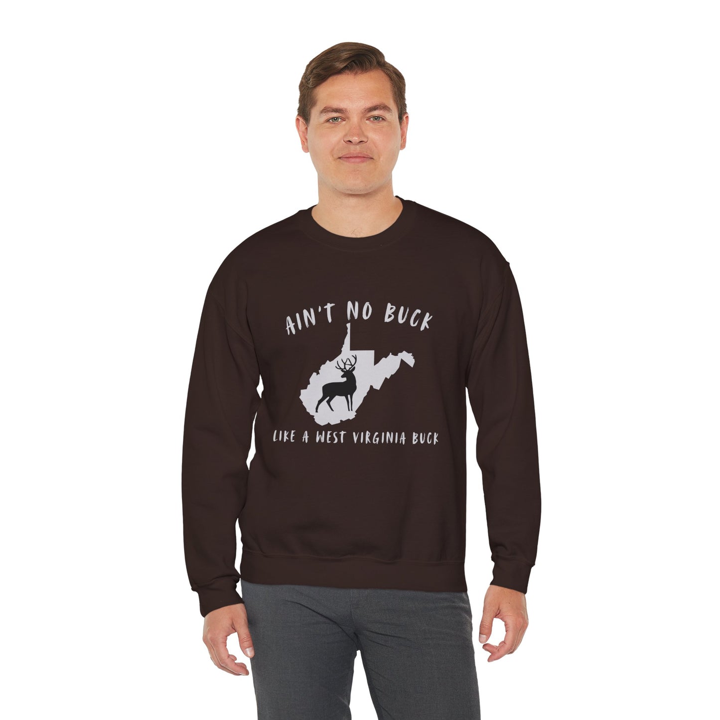 West Virginia Buck Crewneck Sweatshirt