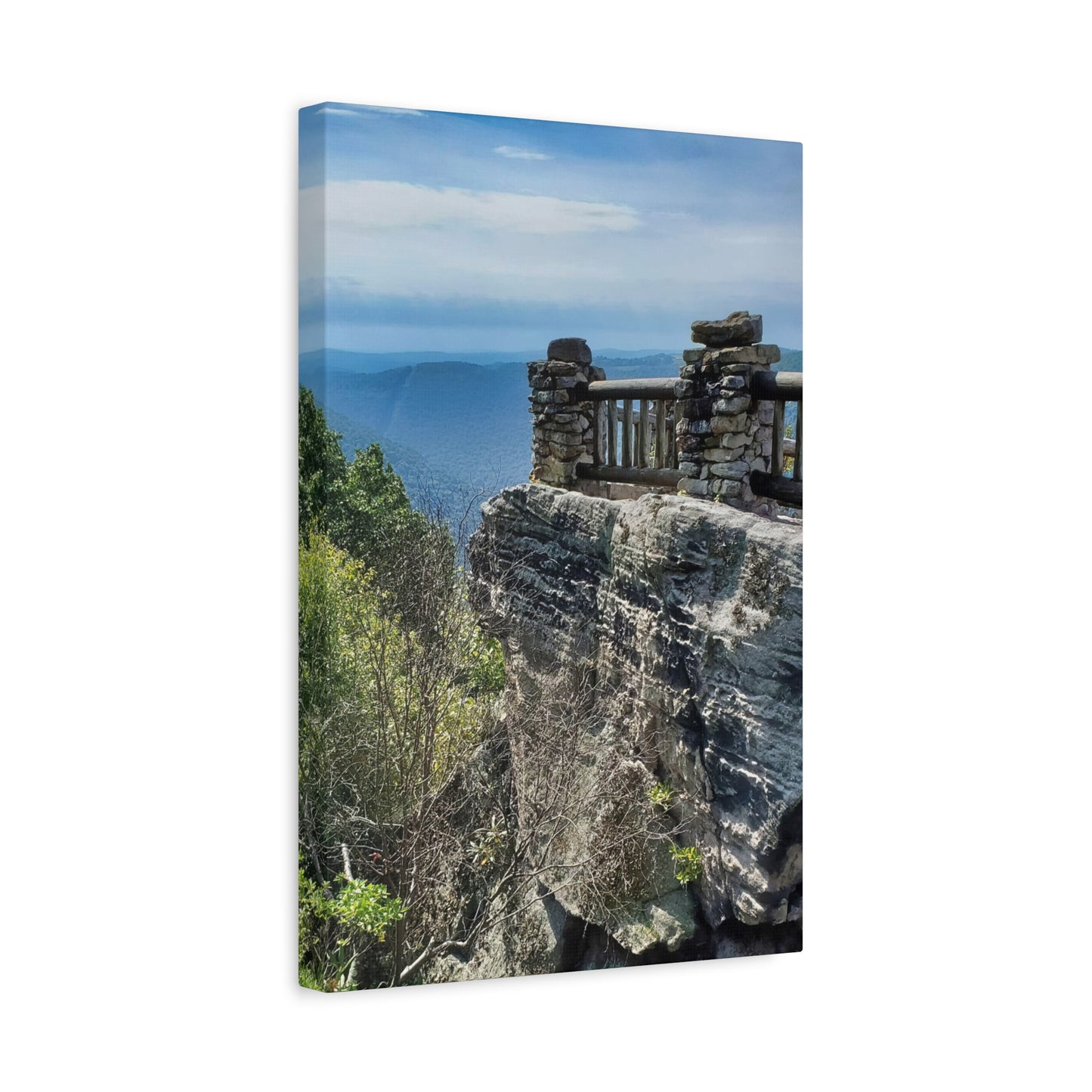 Coopers Rock in West Virginia Matte Canvas