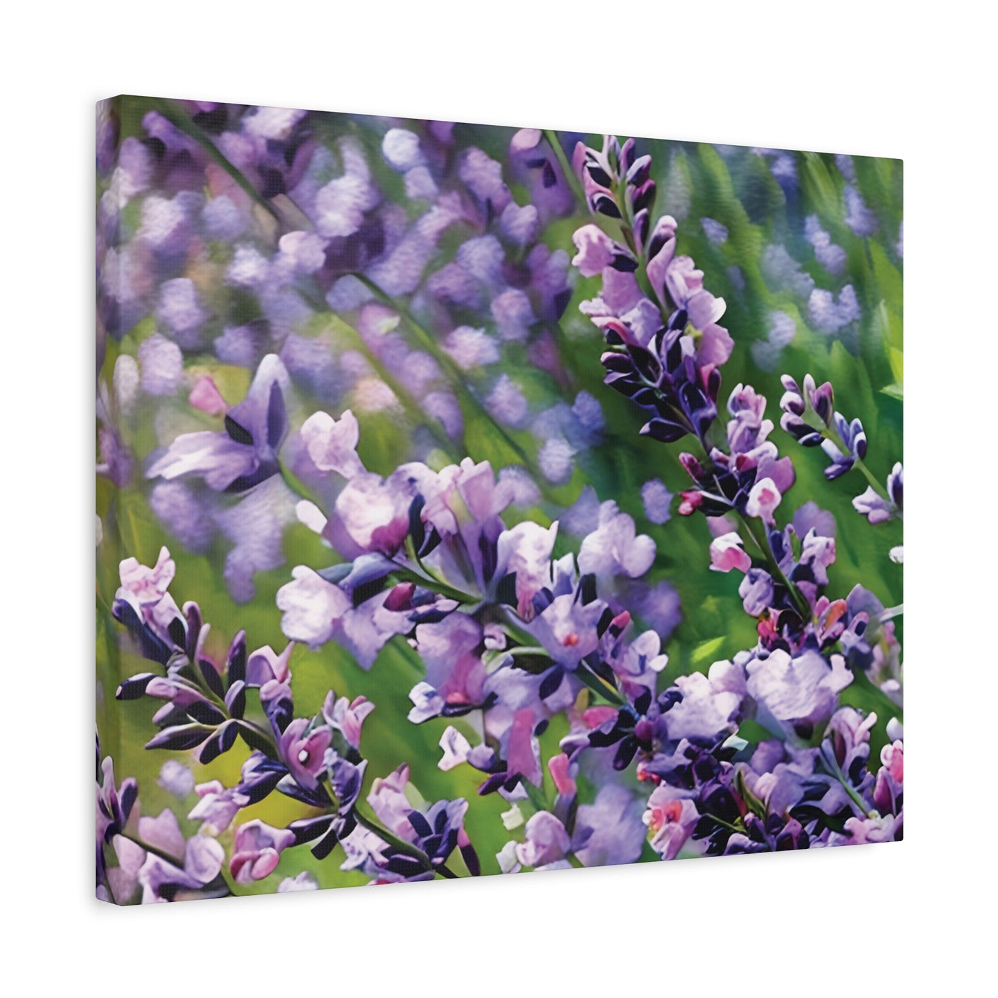 Peaceful Lavender – Photo-to-Painting Floral Wall Art