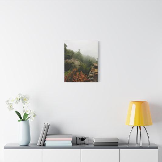 Coopers Rock in West Virginia Matte Canvas