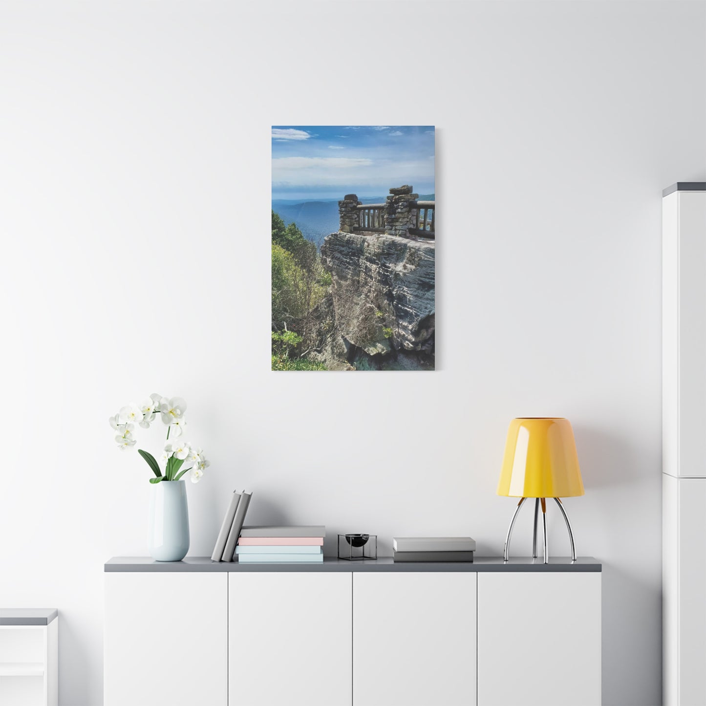 Coopers Rock in West Virginia Matte Canvas