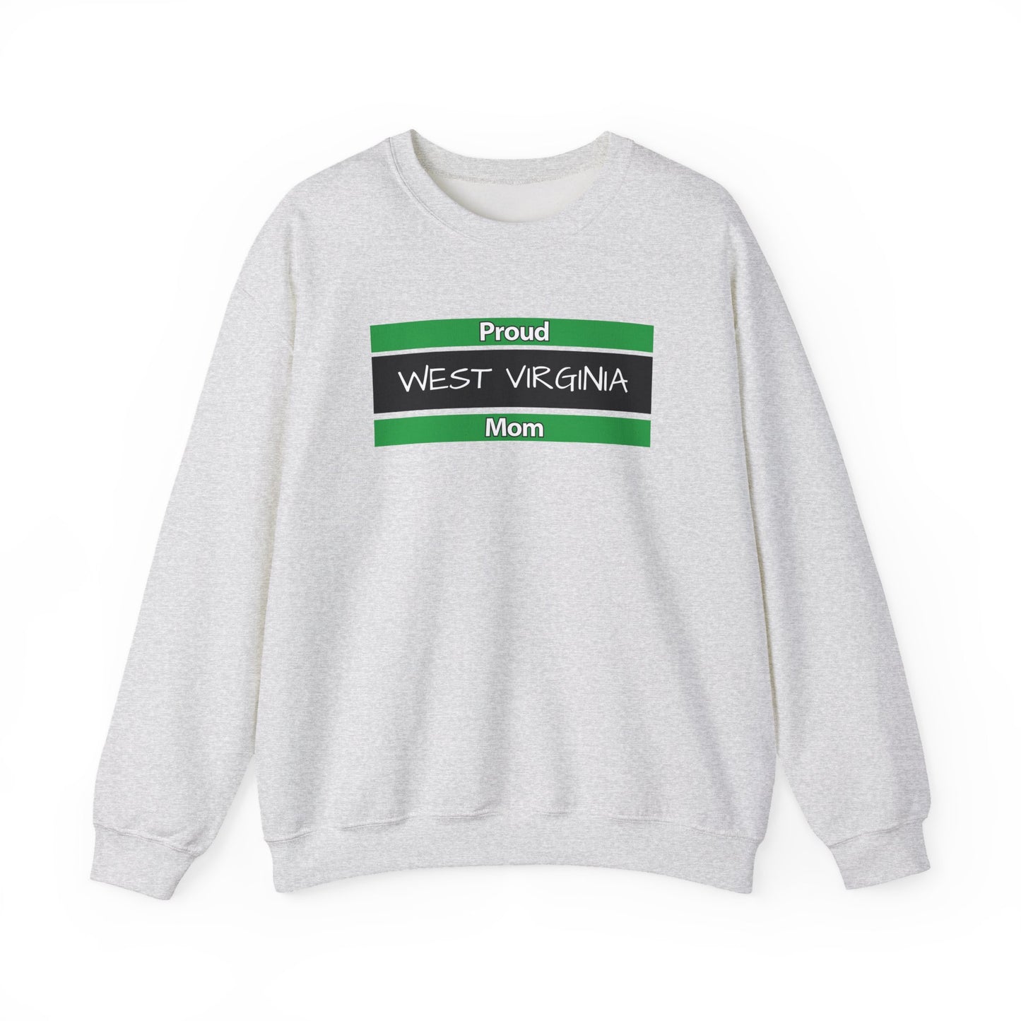 Proud West Virginia Mom Crewneck Sweatshirt