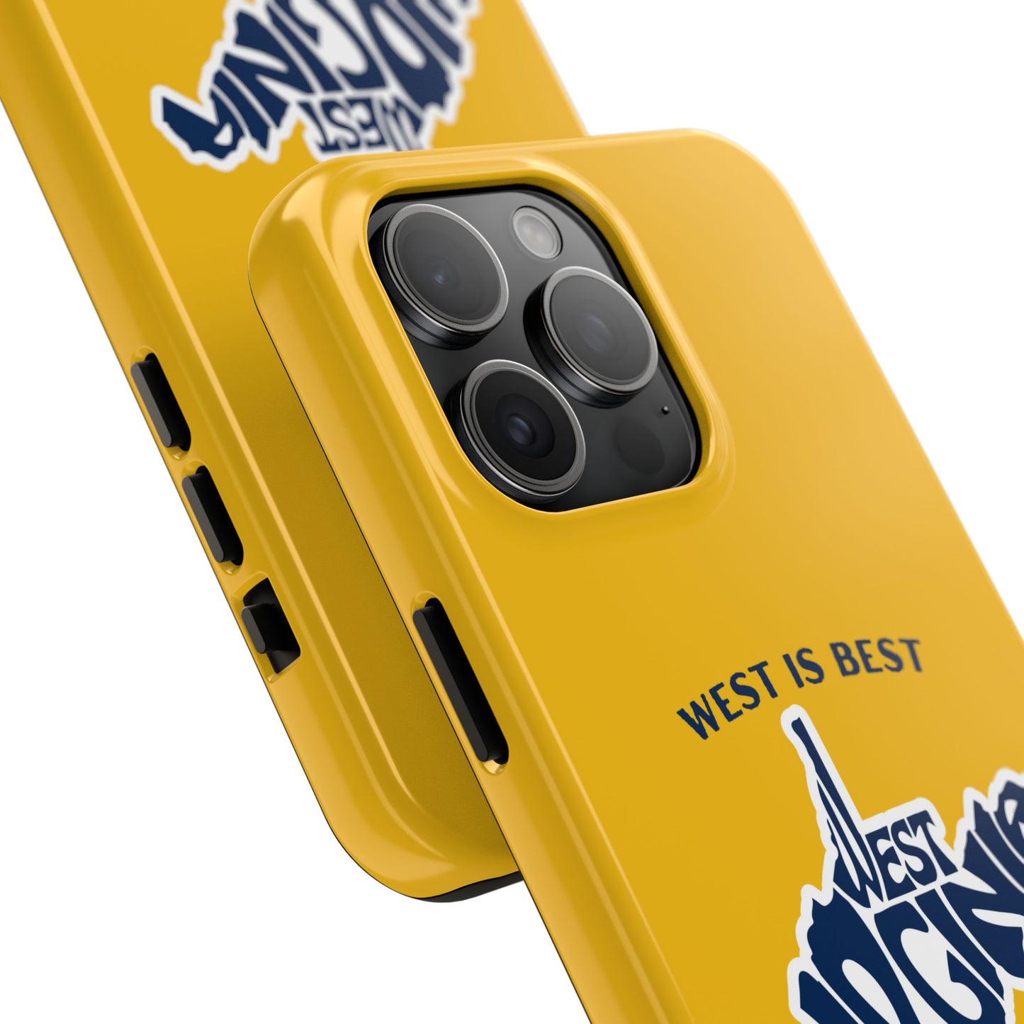 West Is Best Phone Case – Mountaineer Country WV Design