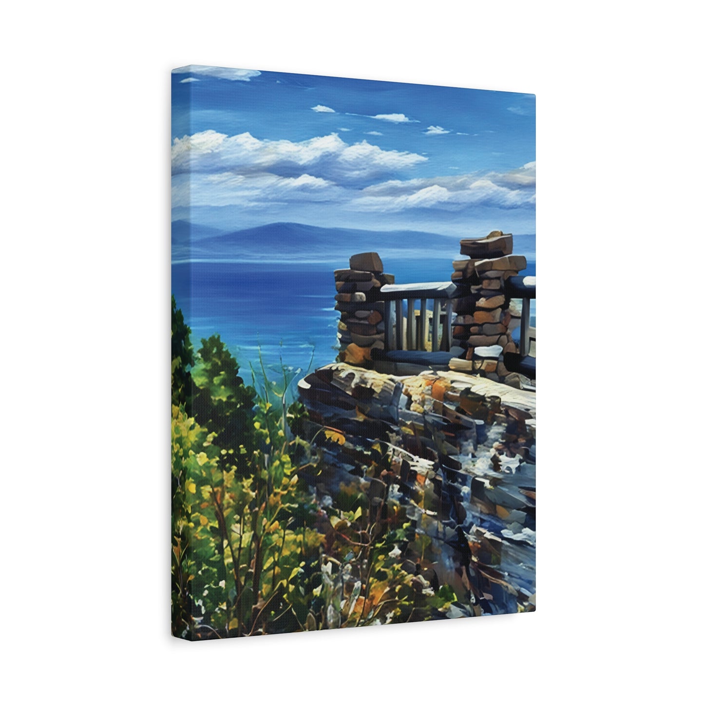 Coopers Rock West Virginia Canvas Wall Art
