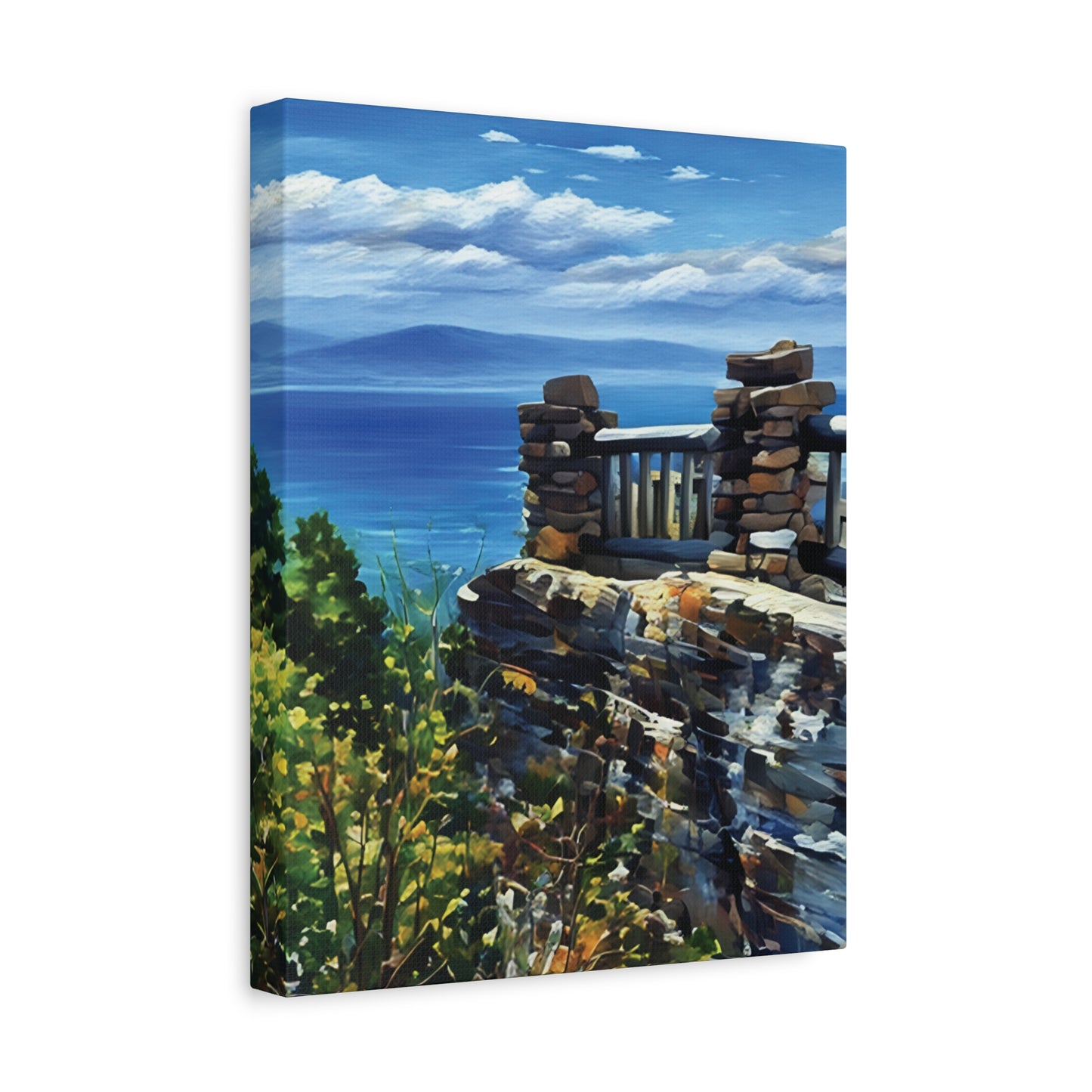 Coopers Rock West Virginia Canvas Wall Art