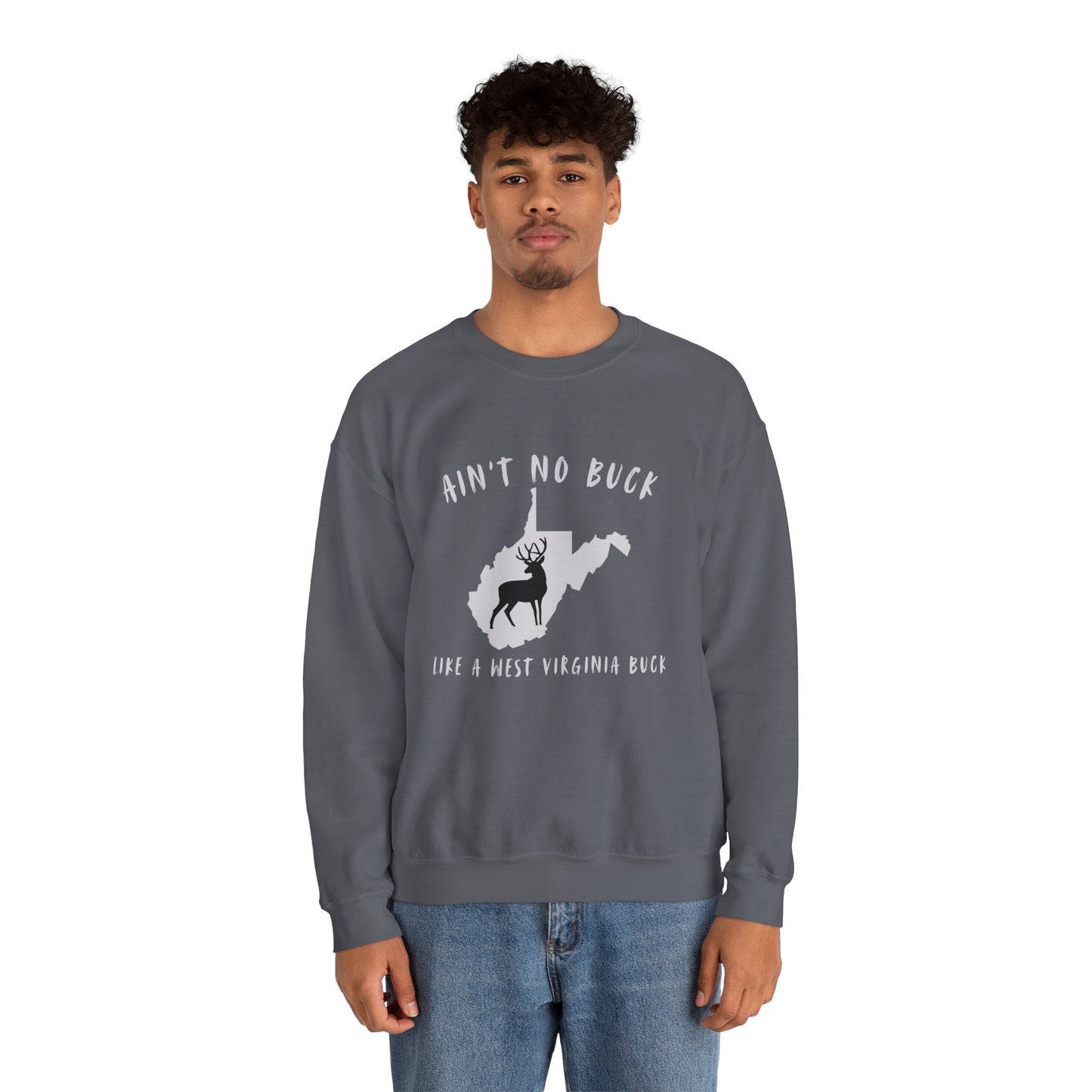 West Virginia Buck Crewneck Sweatshirt