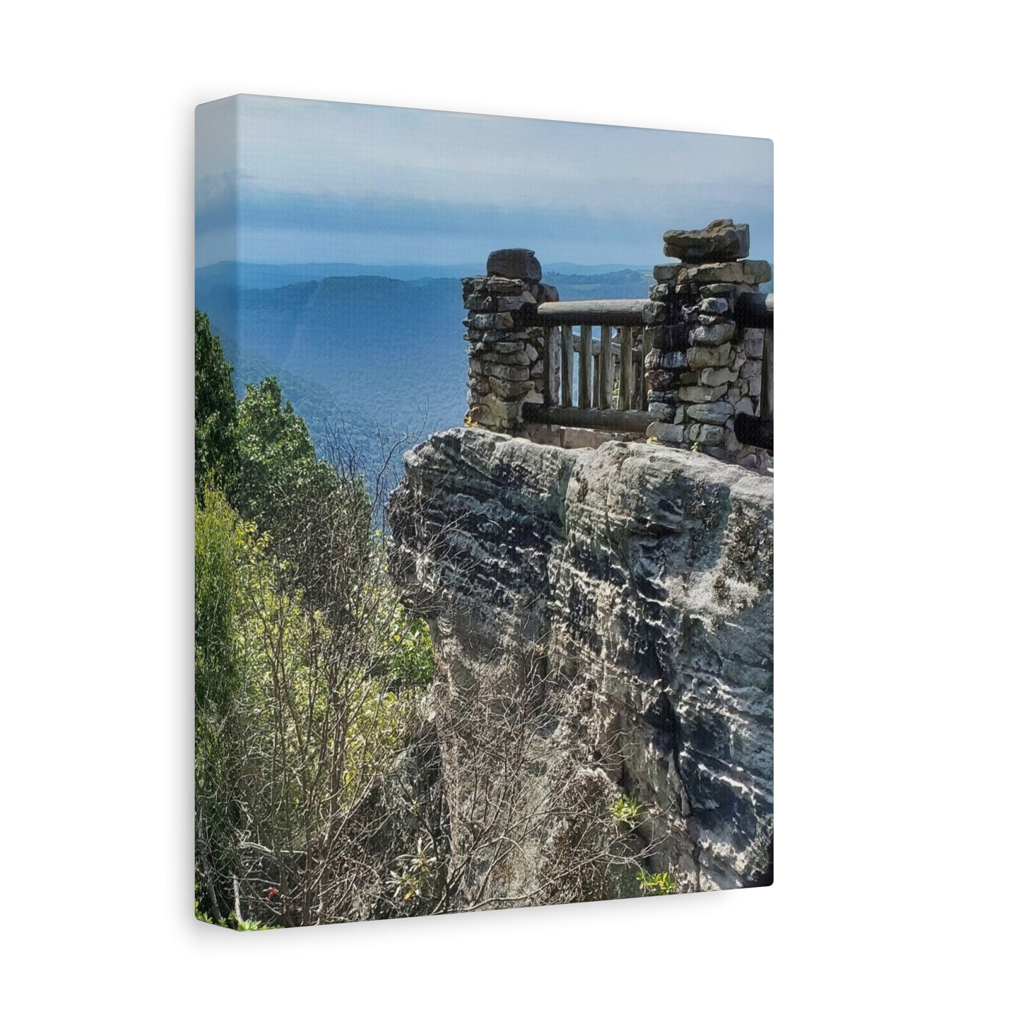 Coopers Rock in West Virginia Matte Canvas