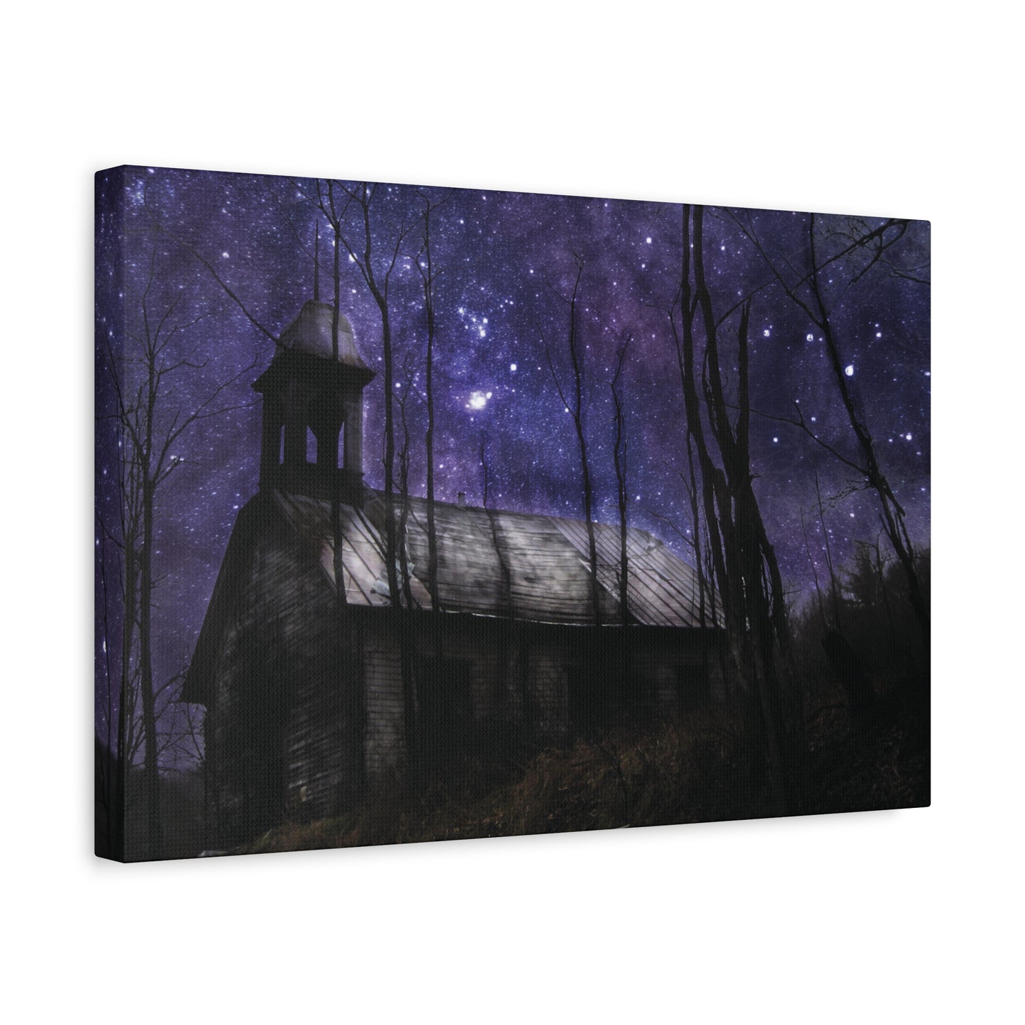 Echoes from the Holler – Digitized Church Photo on Canvas