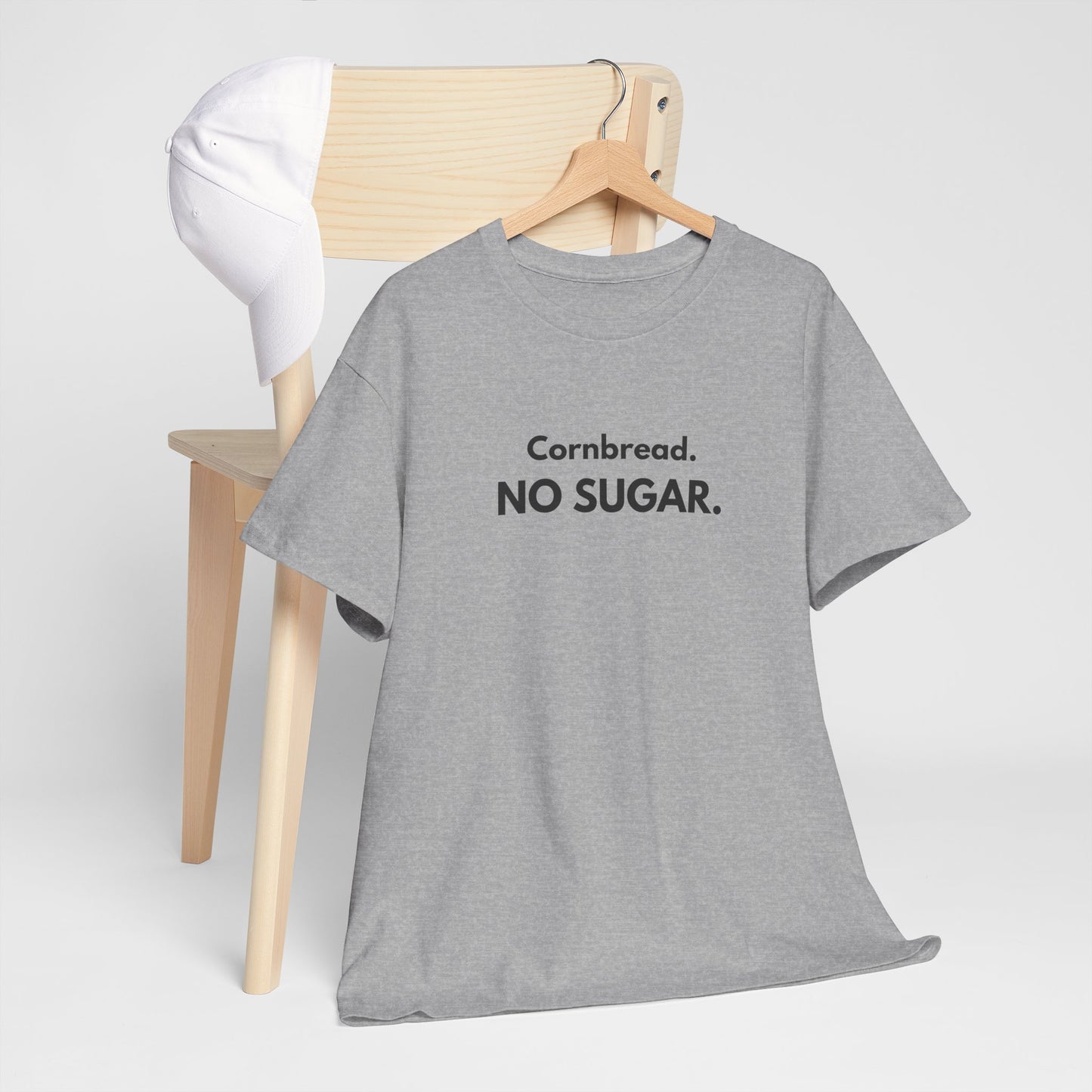Cornbread No Sugar T-Shirt | If It’s Sweet It Ain’t Cornbread Tee | Funny Southern Shirt | Appalachian Humor | Controversial Food Shirt