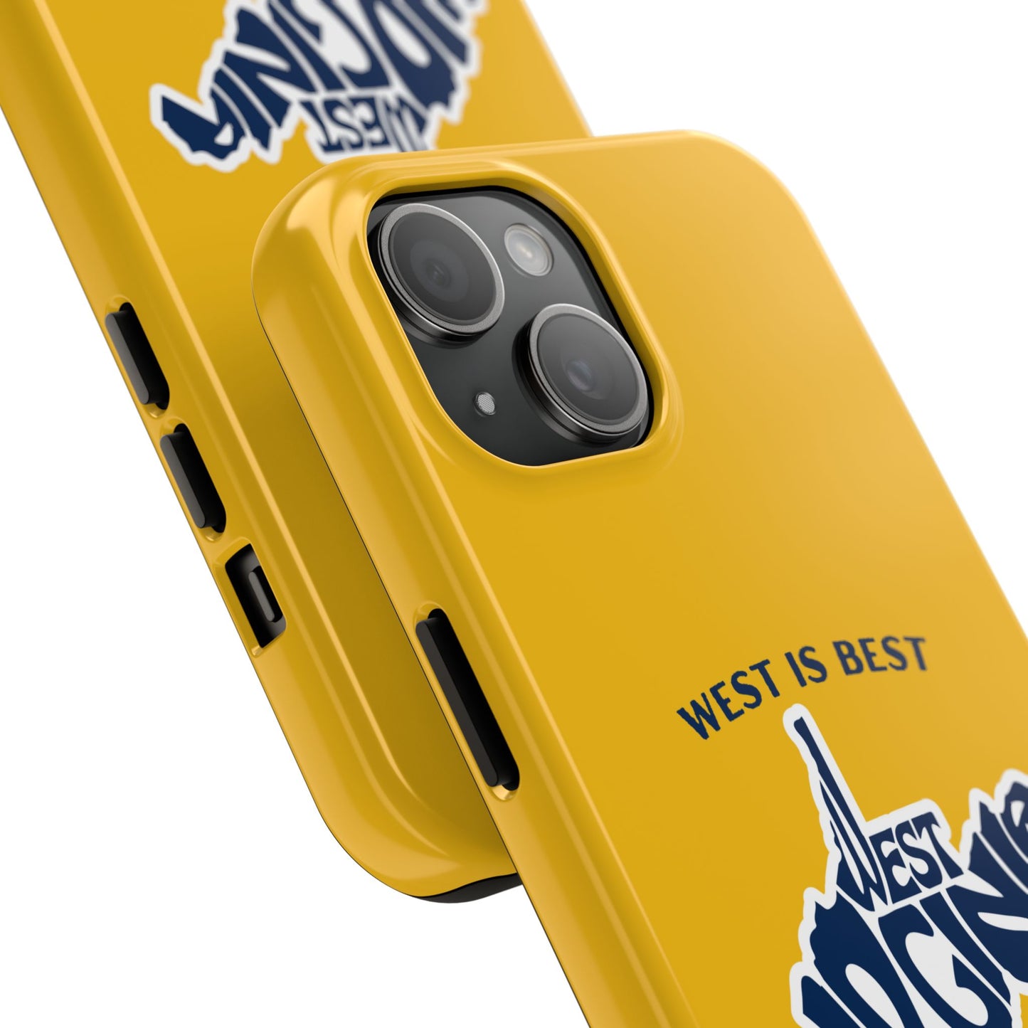 West Is Best Phone Case – Mountaineer Country WV Design