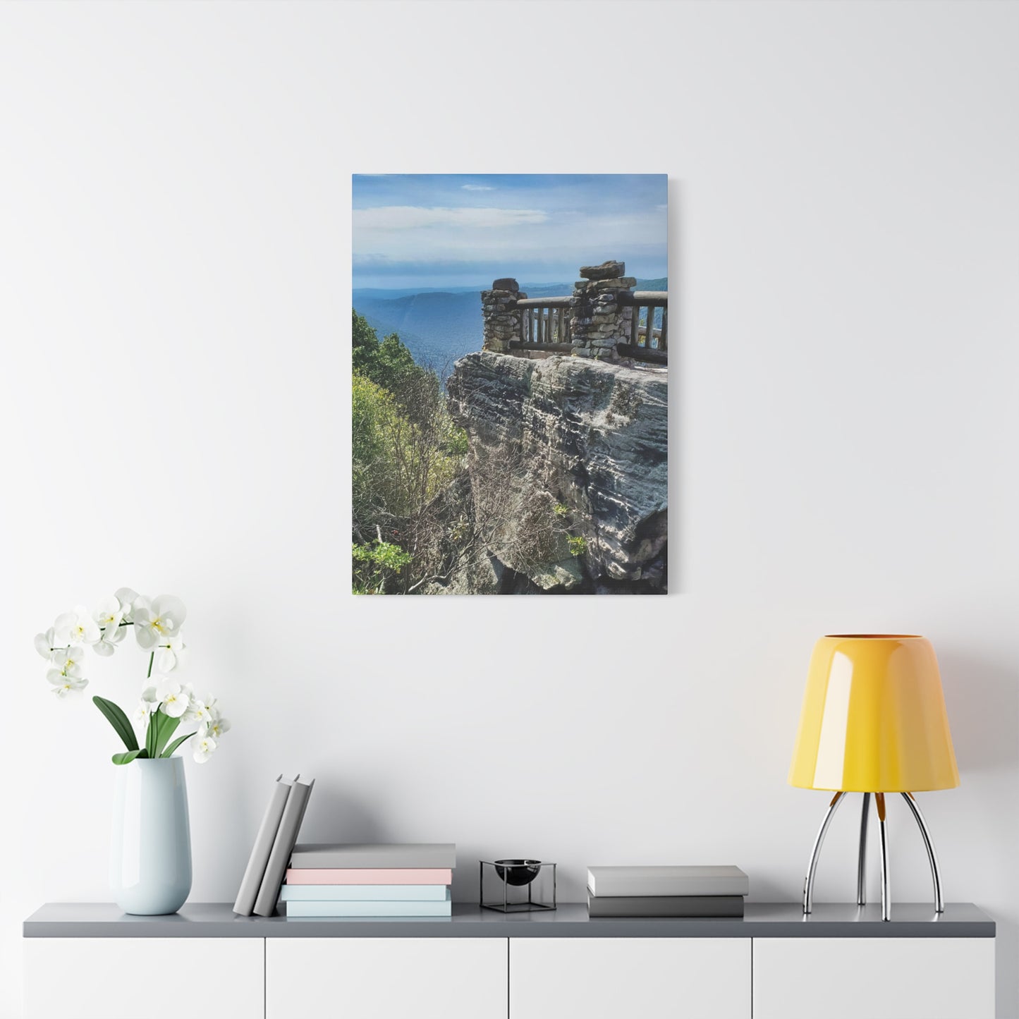 Coopers Rock in West Virginia Matte Canvas