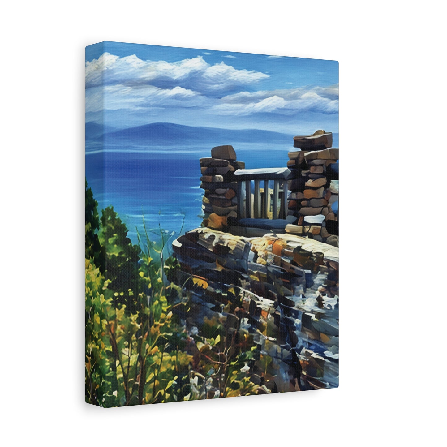 Coopers Rock West Virginia Canvas Wall Art
