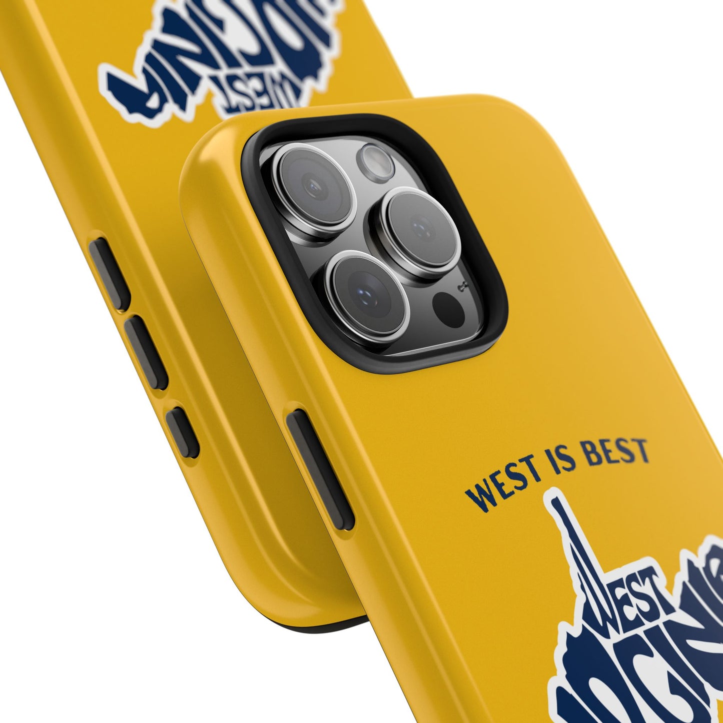 West Is Best Phone Case – Mountaineer Country WV Design