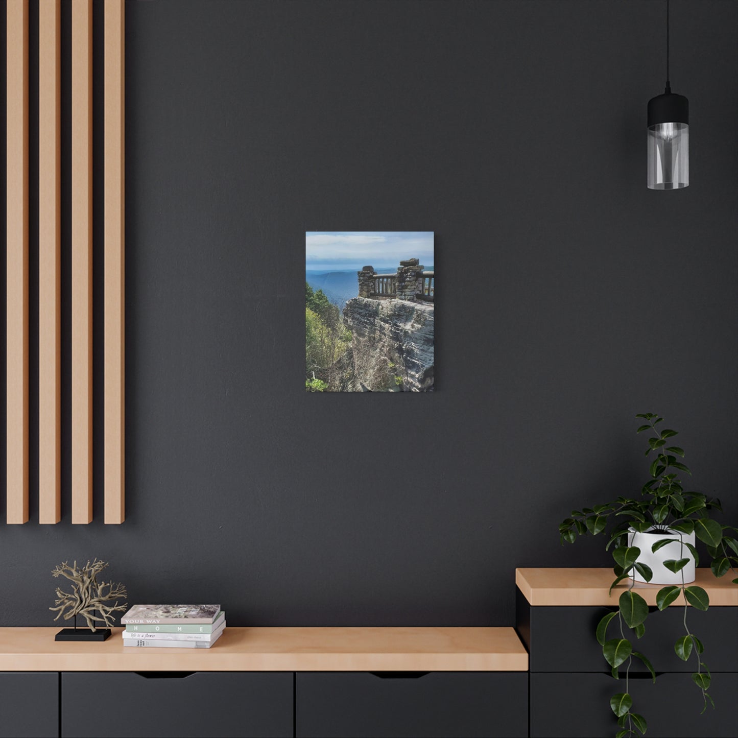 Coopers Rock in West Virginia Matte Canvas