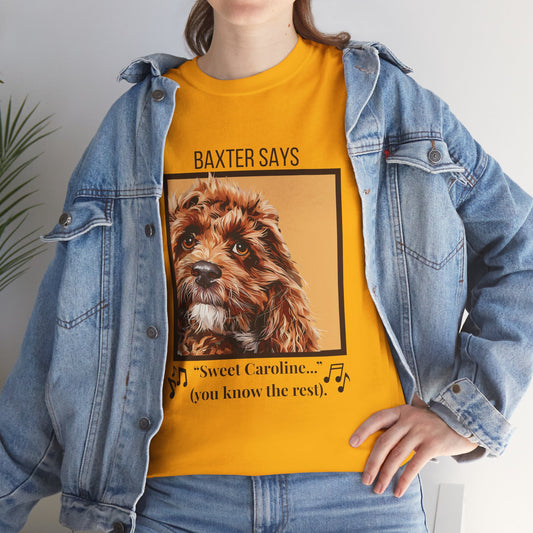 Baxter Says: Sweet Caroline... Statement Tee