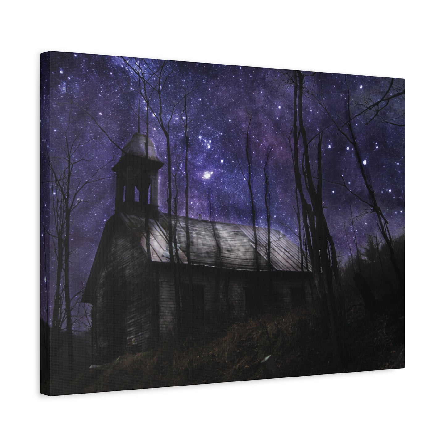 Echoes from the Holler – Digitized Church Photo on Canvas