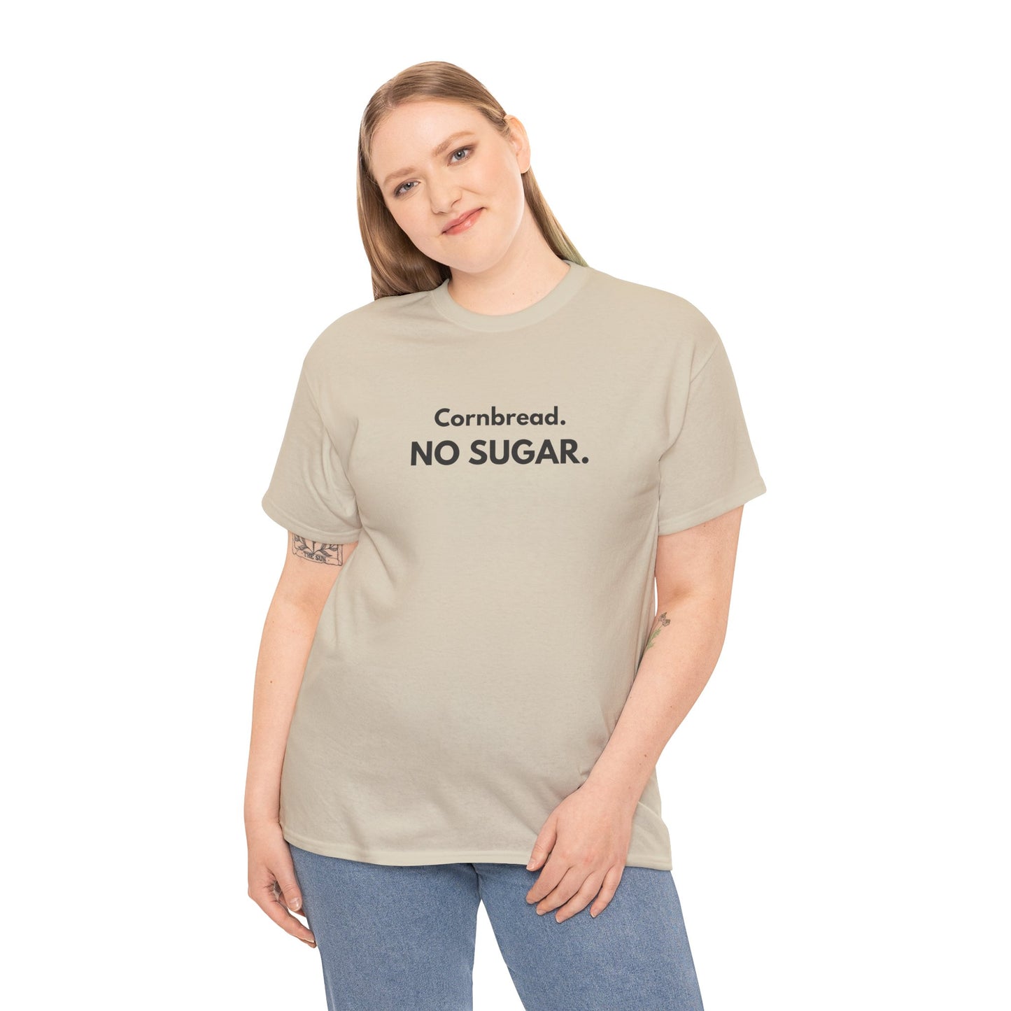 Cornbread No Sugar T-Shirt | If It’s Sweet It Ain’t Cornbread Tee | Funny Southern Shirt | Appalachian Humor | Controversial Food Shirt