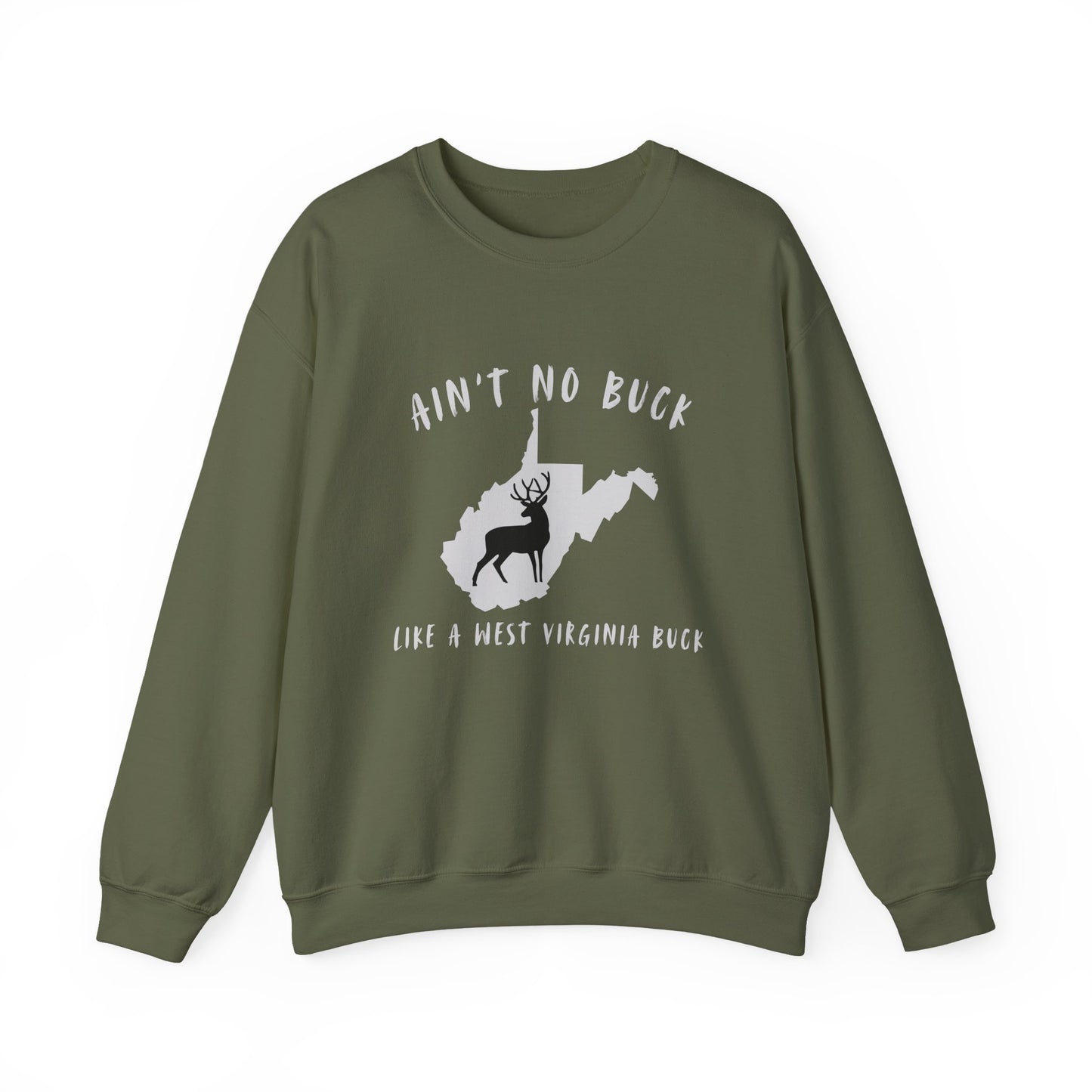 West Virginia Buck Crewneck Sweatshirt