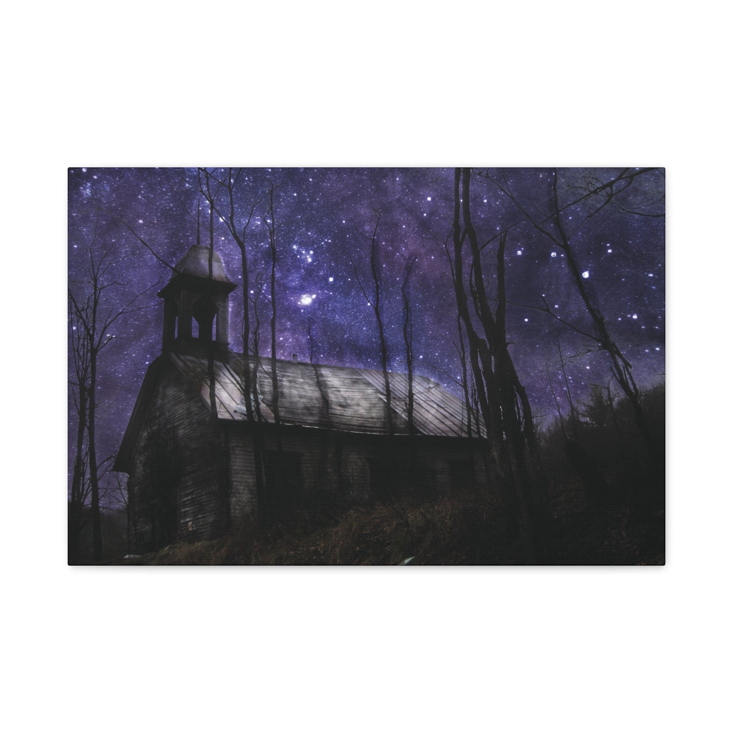 Echoes from the Holler – Digitized Church Photo on Canvas