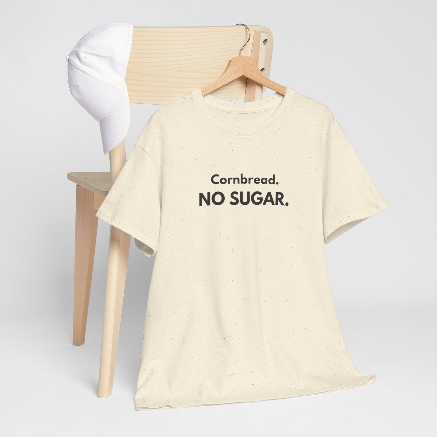 Cornbread No Sugar T-Shirt | If It’s Sweet It Ain’t Cornbread Tee | Funny Southern Shirt | Appalachian Humor | Controversial Food Shirt