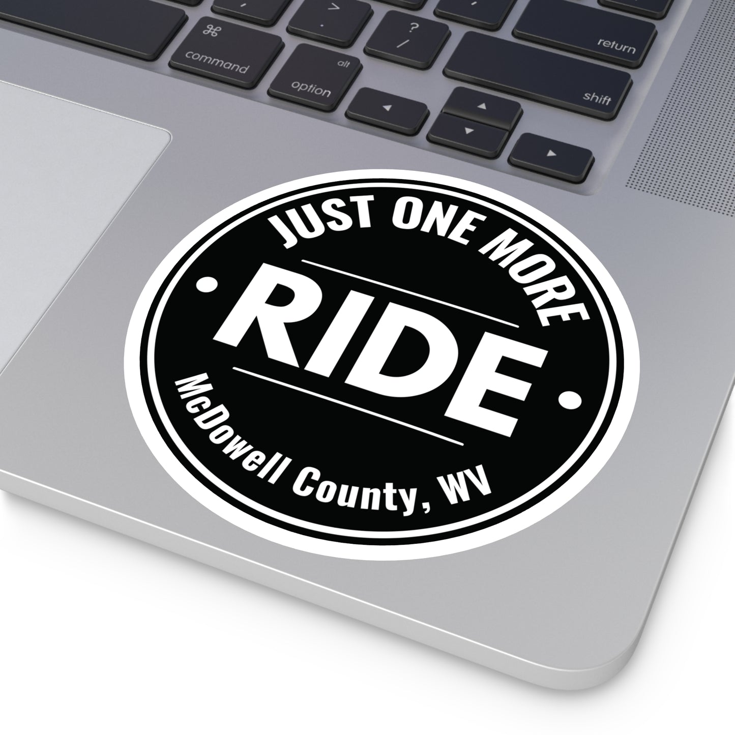 Just One More Ride McDowell County WV Sticker | ATV Trail Riding Decal | Coal Country Off Road Vinyl | UTV 4x4 Mud Life Sticker | West Virginia Gift