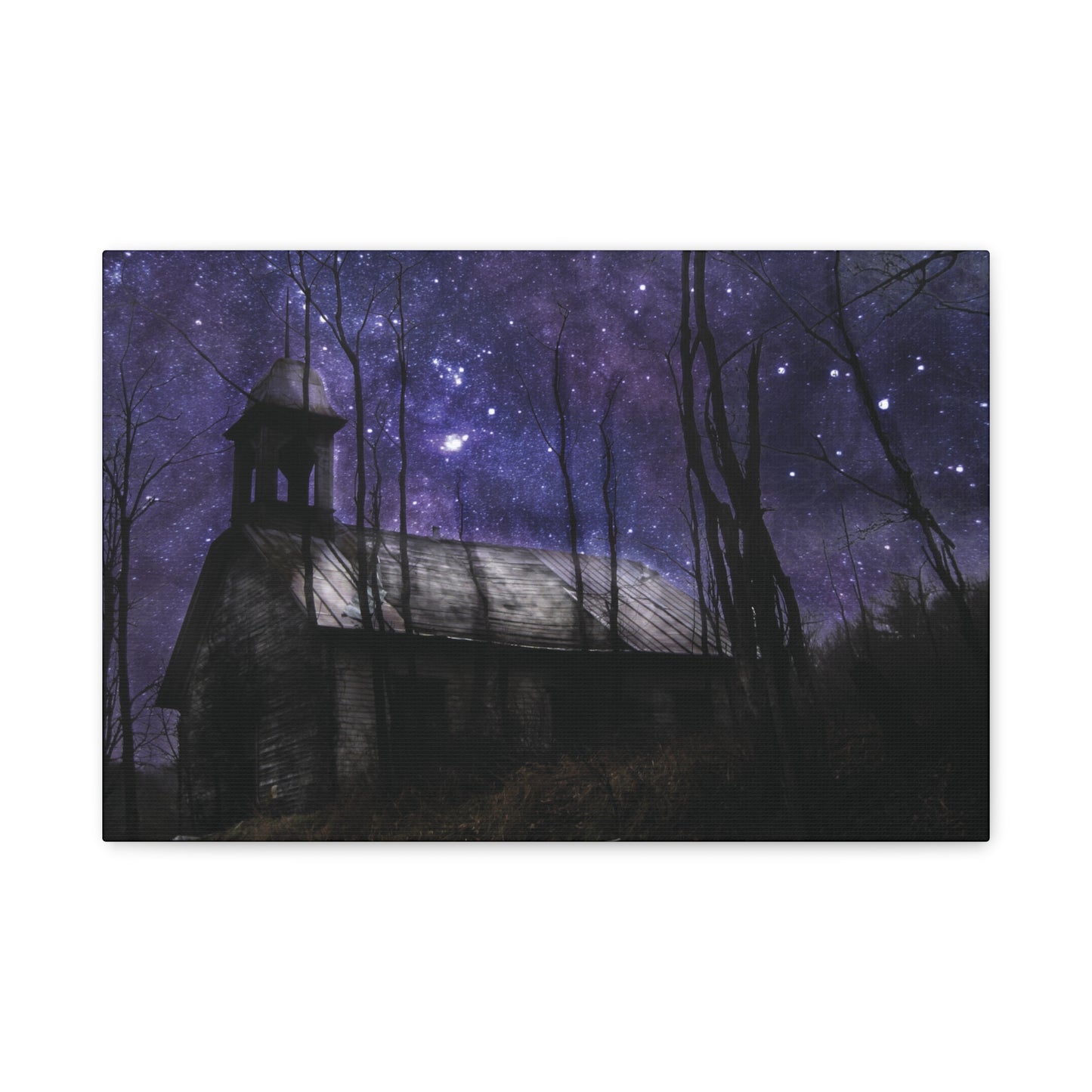 Echoes from the Holler – Digitized Church Photo on Canvas