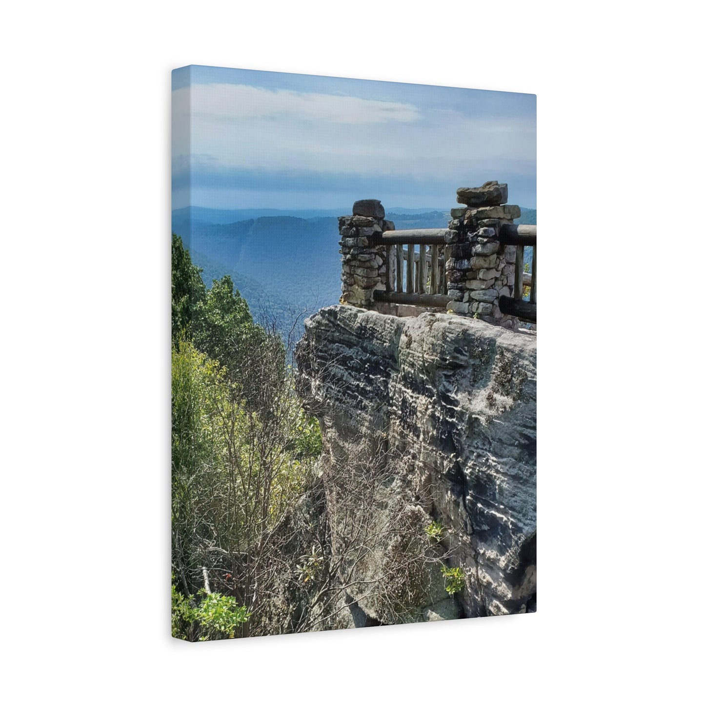 Coopers Rock in West Virginia Matte Canvas