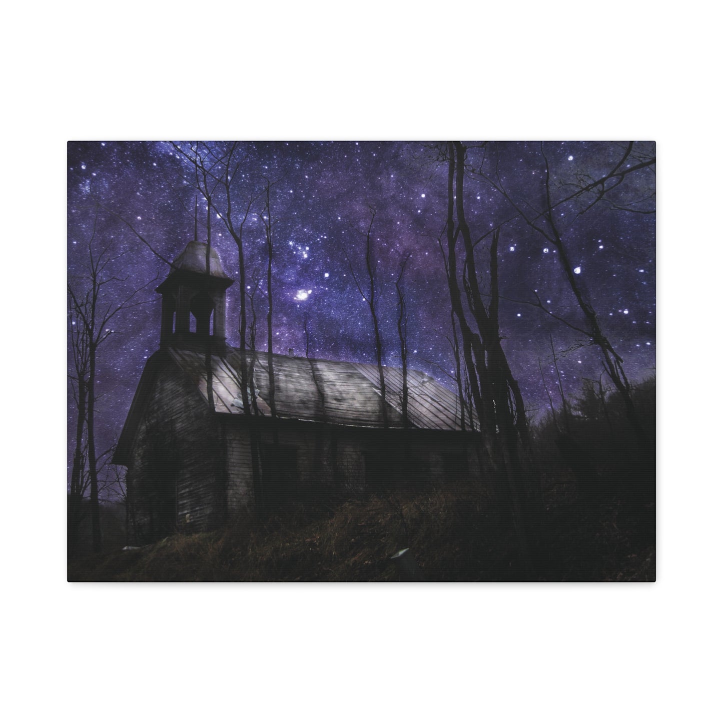 Echoes from the Holler – Digitized Church Photo on Canvas