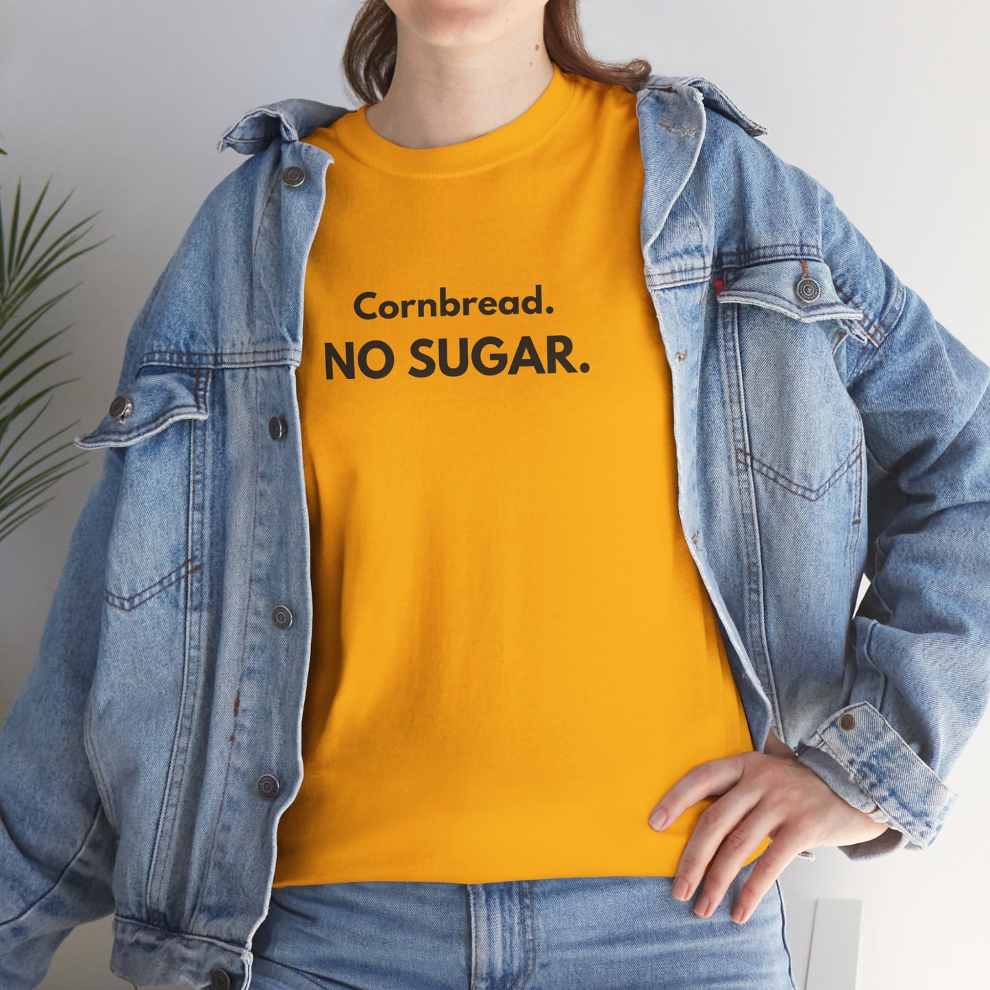 Cornbread No Sugar T-Shirt | If It’s Sweet It Ain’t Cornbread Tee | Funny Southern Shirt | Appalachian Humor | Controversial Food Shirt