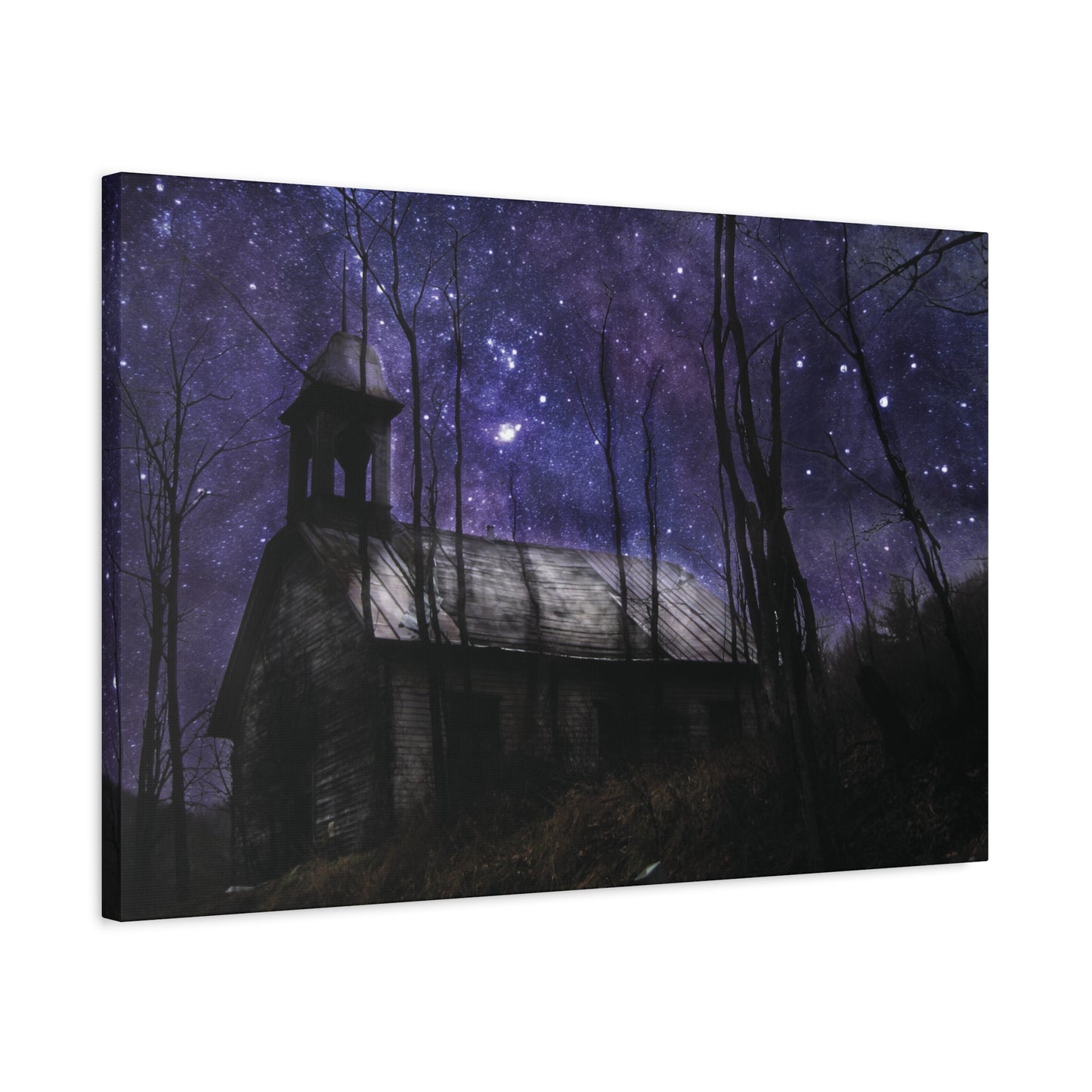 Echoes from the Holler – Digitized Church Photo on Canvas