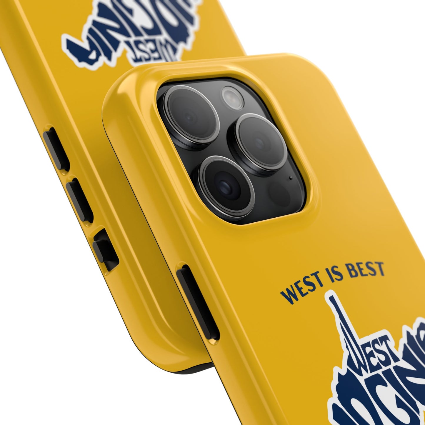 West Is Best Phone Case – Mountaineer Country WV Design