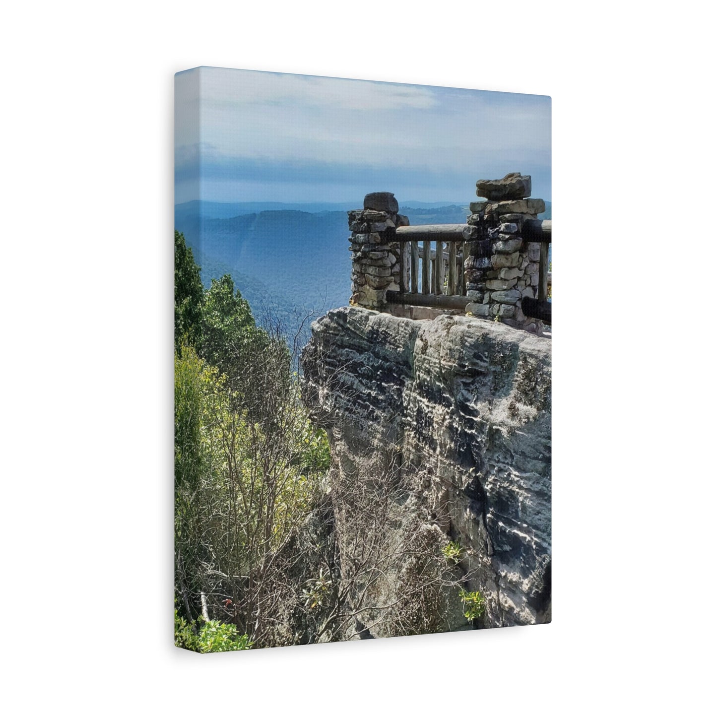Coopers Rock in West Virginia Matte Canvas