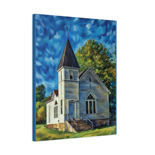 Old Country Church, Smyth County (Digital Art)
