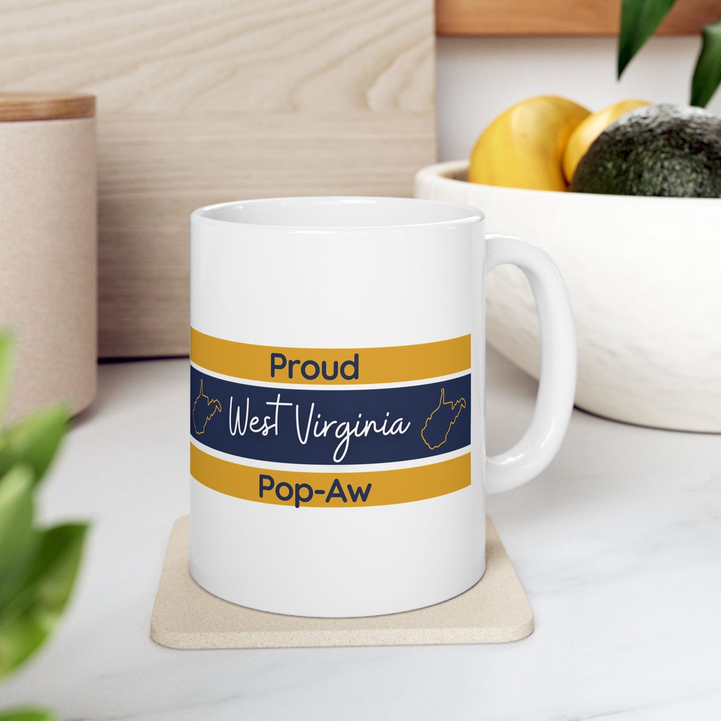 Proud West Virginia Pop-Aw Mug (11oz, 15oz)