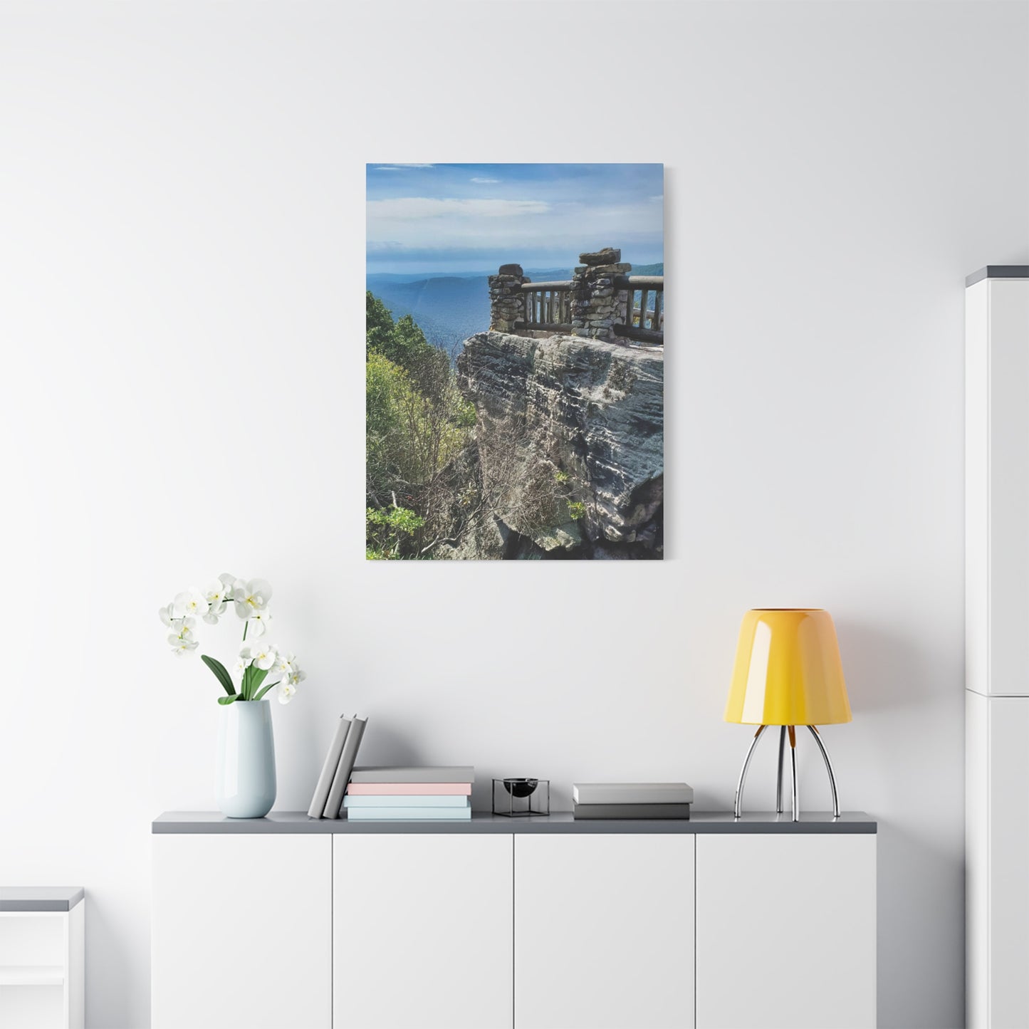 Coopers Rock in West Virginia Matte Canvas