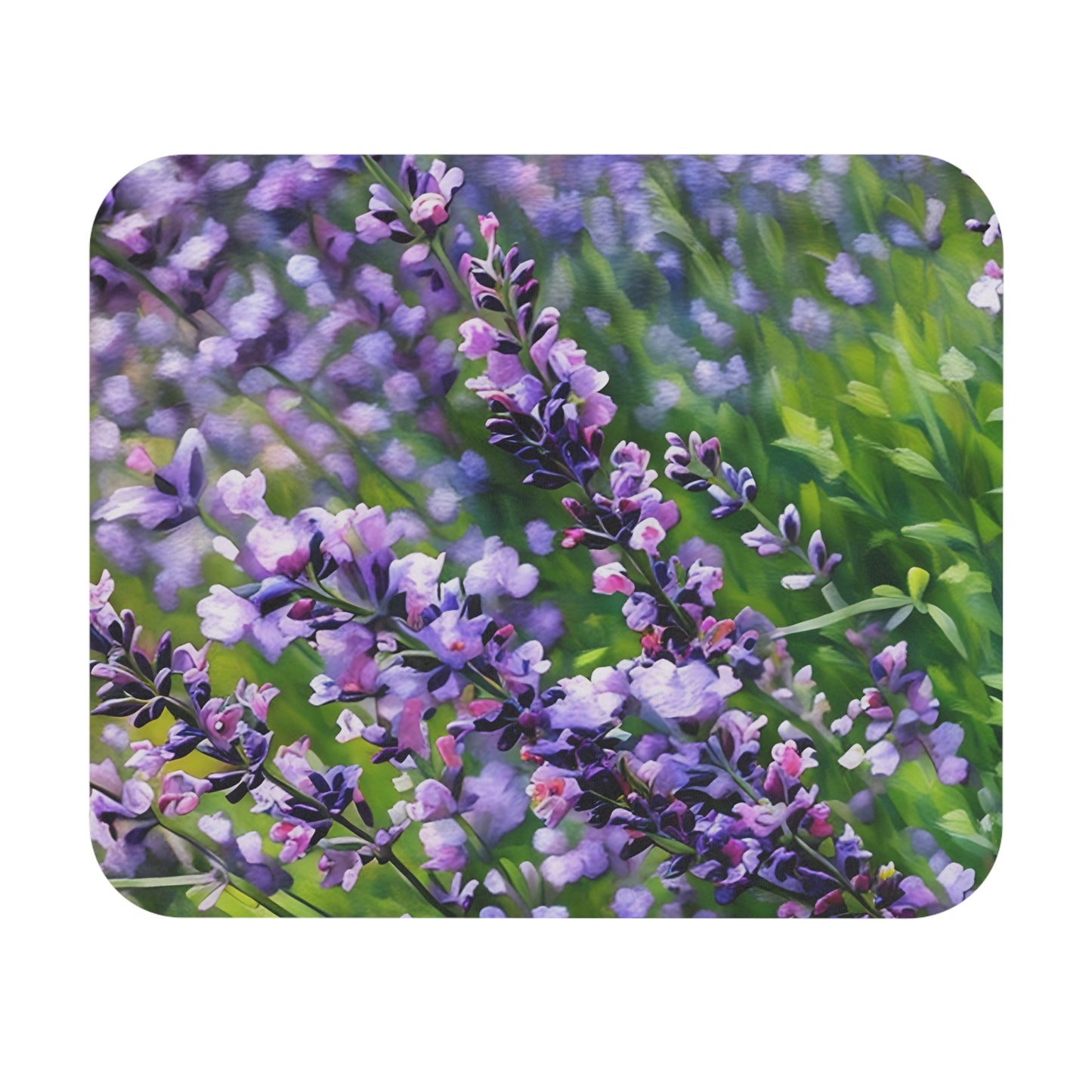 Lavender Blooms Mouse Pad