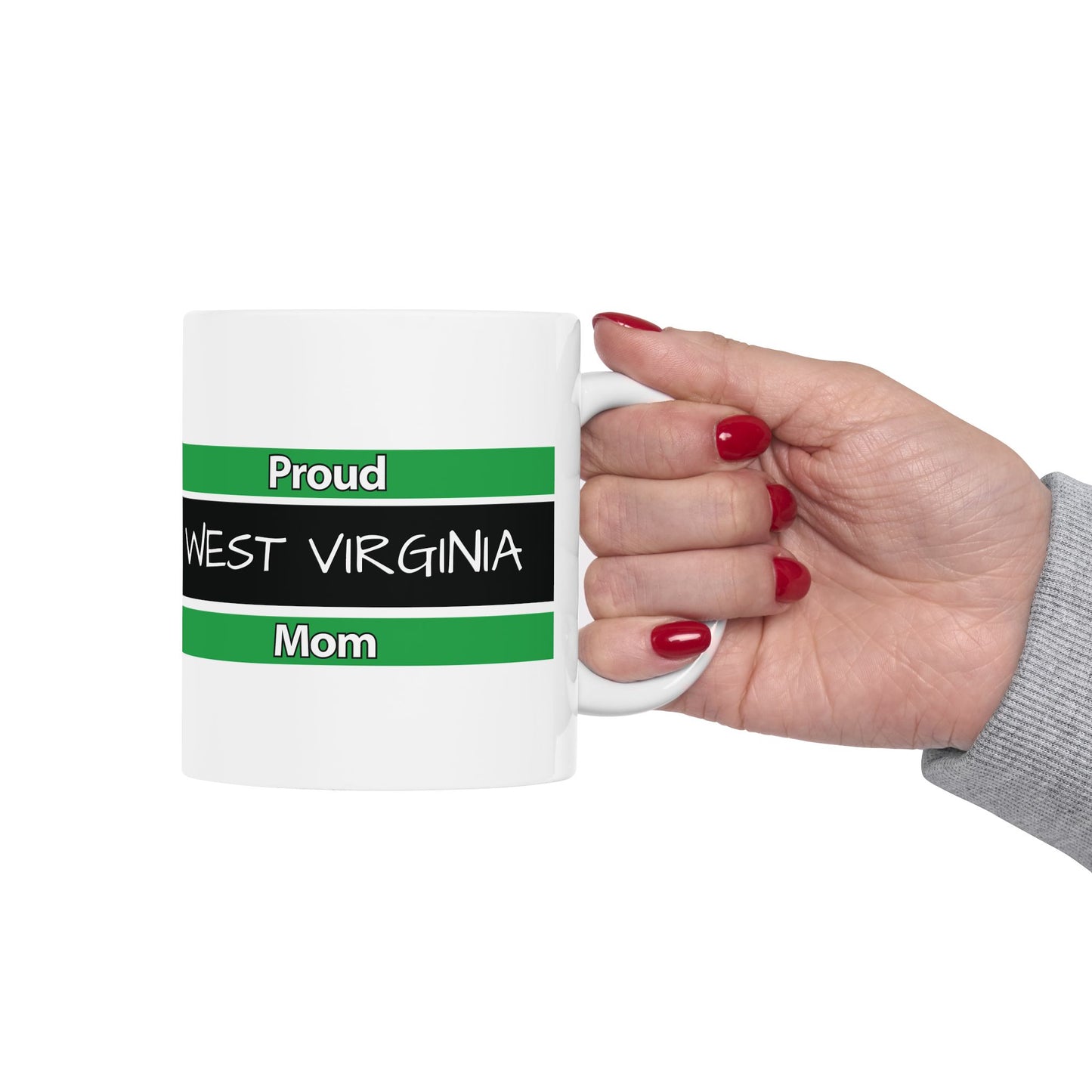 Proud West Virginia Mom Coffee Cup