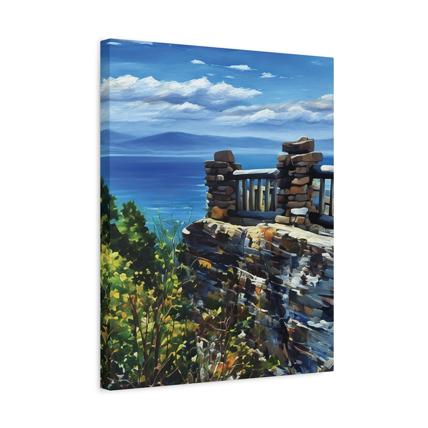 Coopers Rock West Virginia Canvas Wall Art